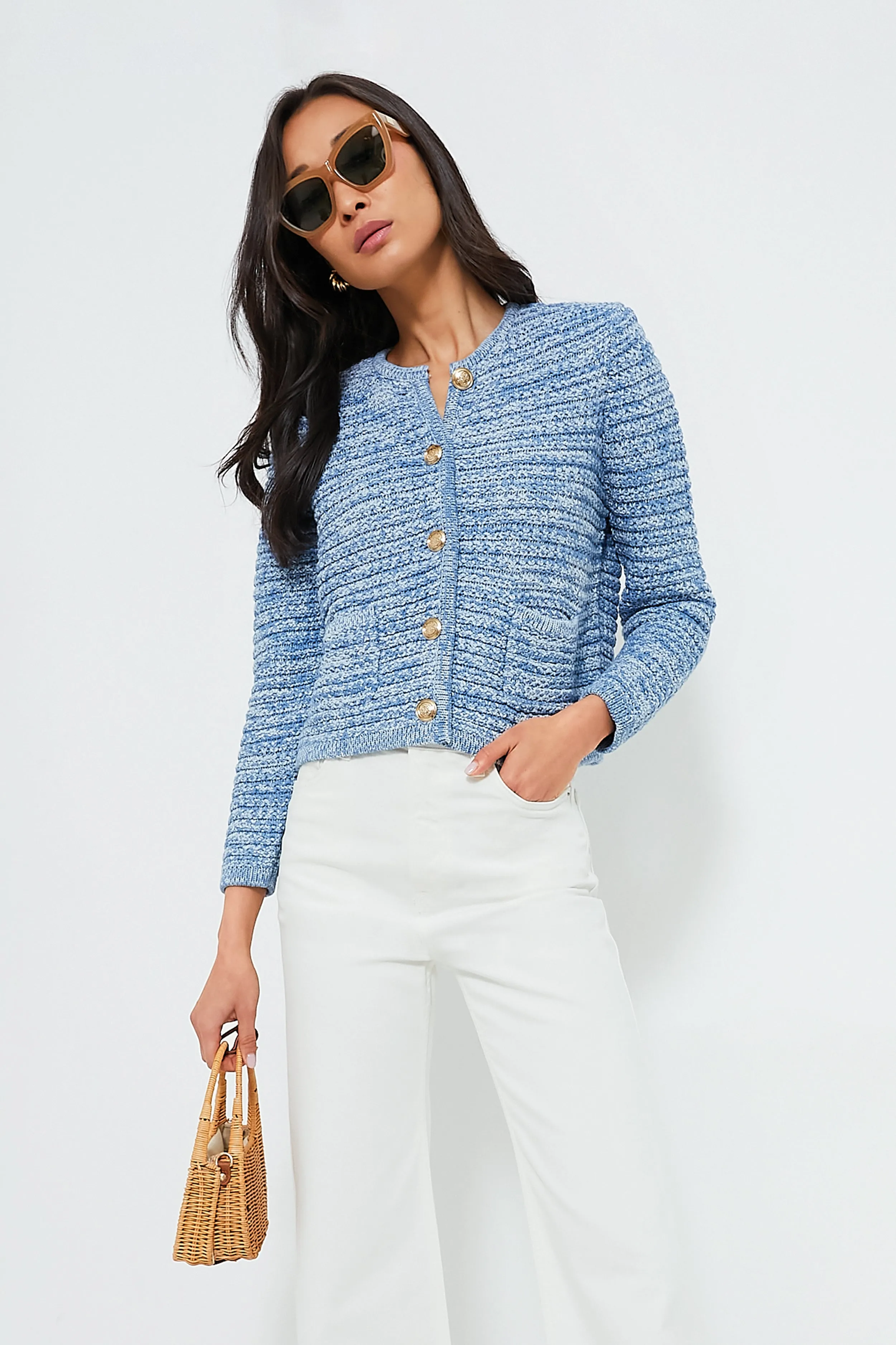 Bleu Guspa Cardigan sold by Tuckernuck product image thumbnail 2