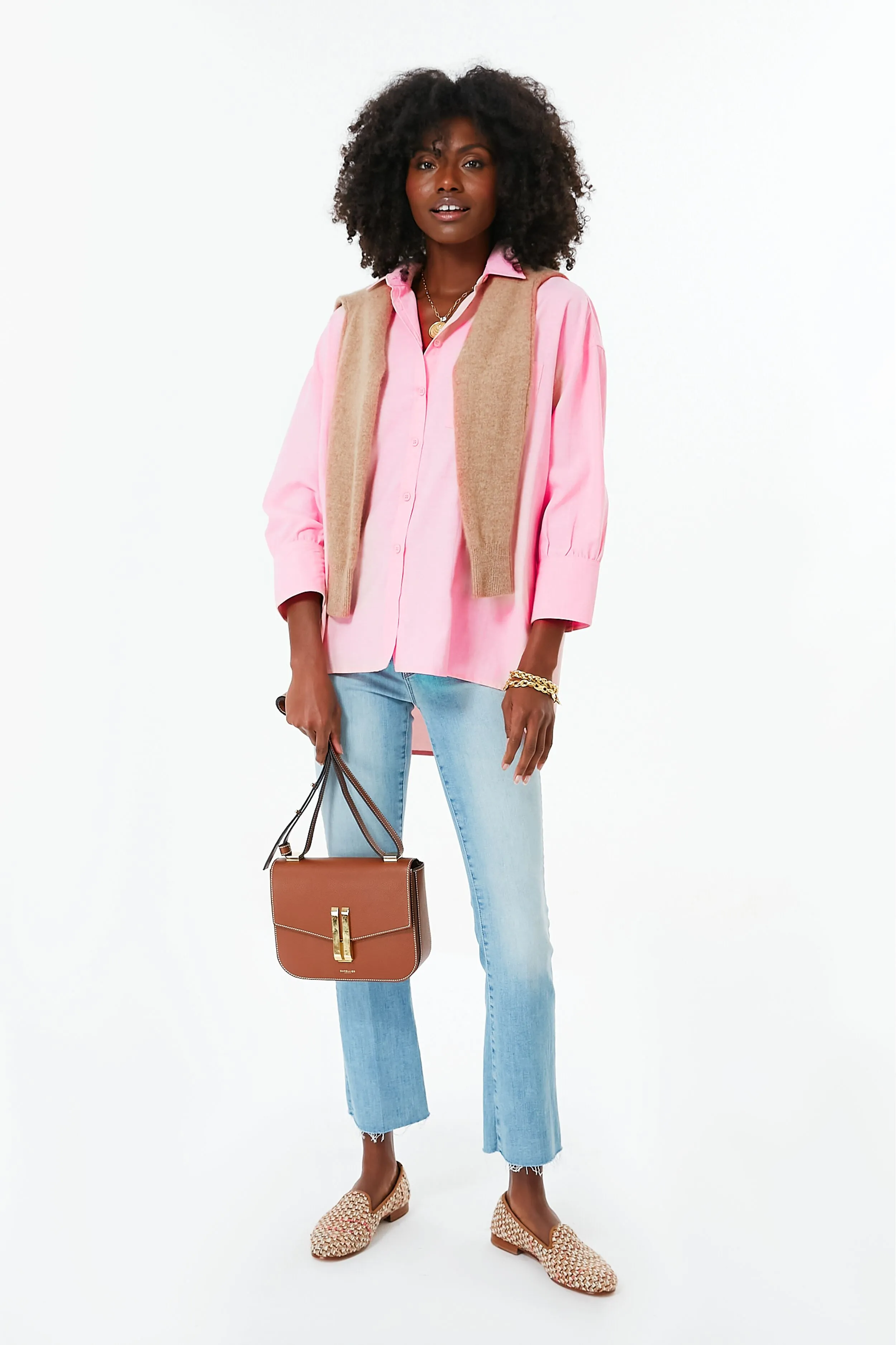 Pink Adair Boyfriend Shirt sold by Tuckernuck product image thumbnail 2