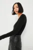 Black Marjetta Bodysuit sold by Tuckernuck