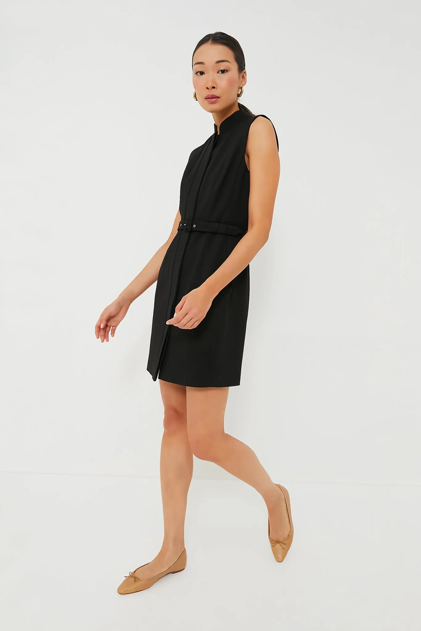 Black Sleeveless Dahlia Dress sold by Tuckernuck product image thumbnail 5