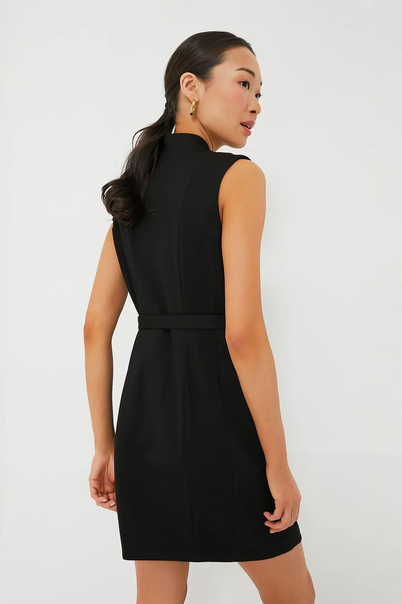 Black Sleeveless Dahlia Dress sold by Tuckernuck product image thumbnail 4