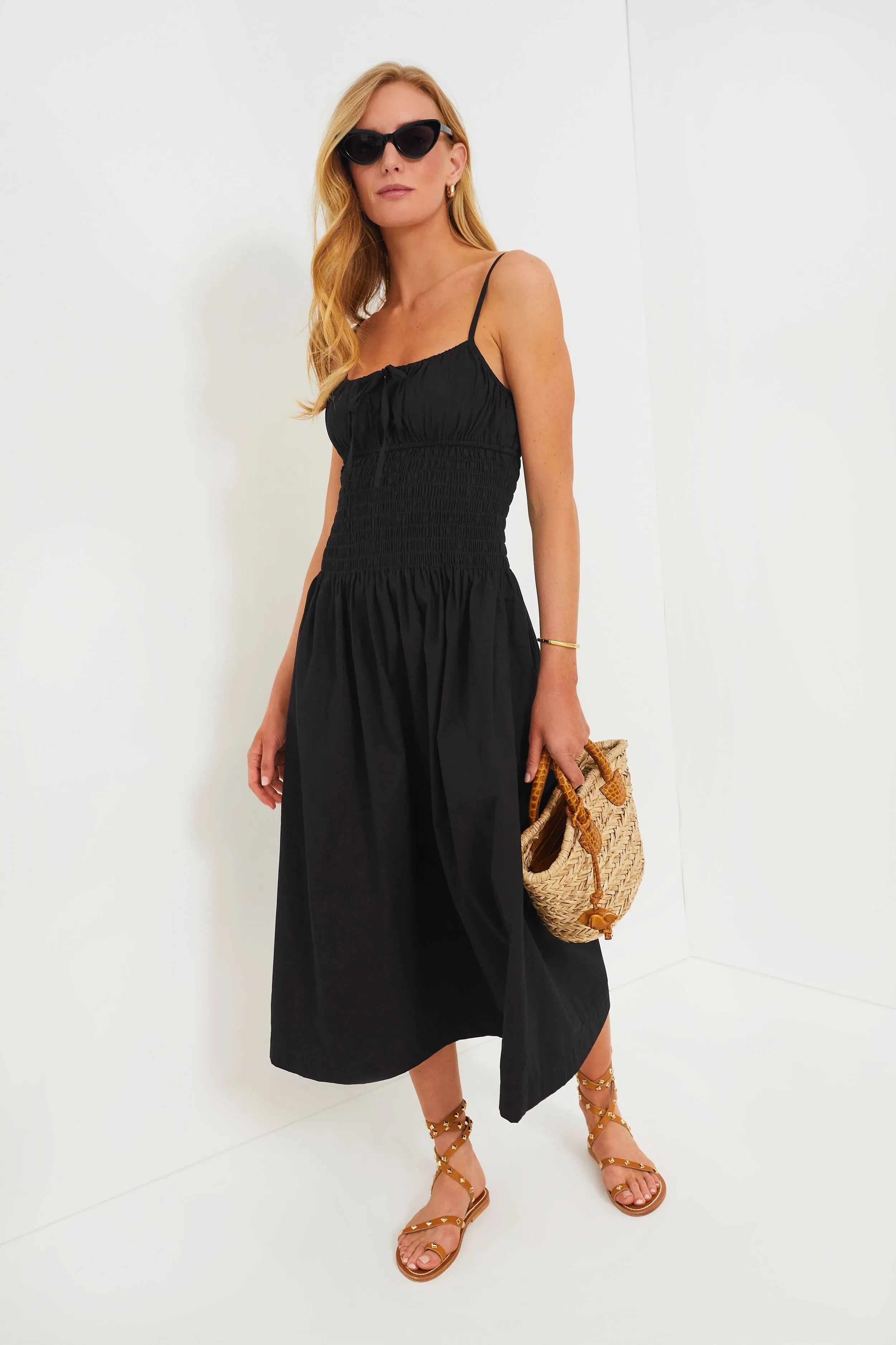 Black Barbara Dress sold by Tuckernuck product image thumbnail 2