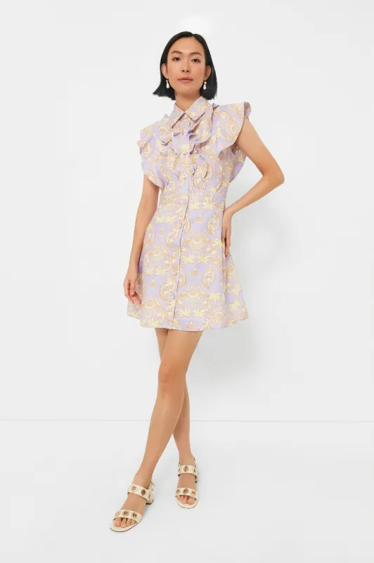 Palm Spliced Florence Mini Dress sold by Tuckernuck