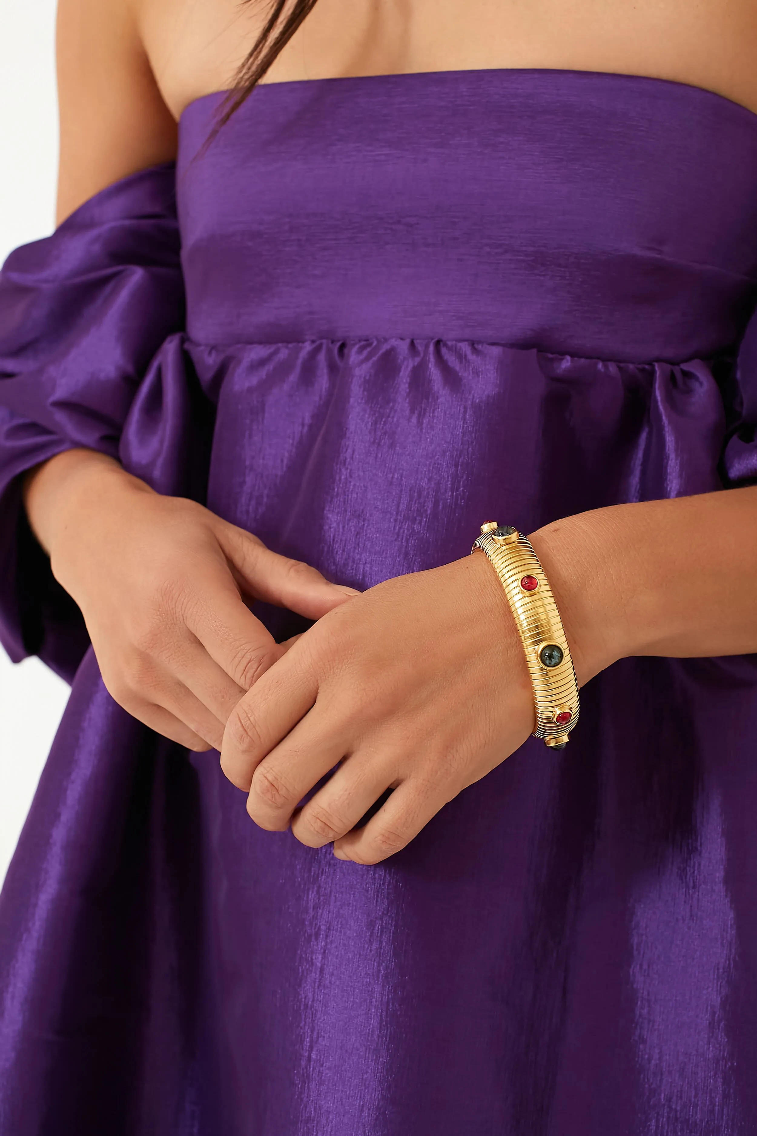 Purple Gitta Mini Dress sold by Tuckernuck product image thumbnail 5