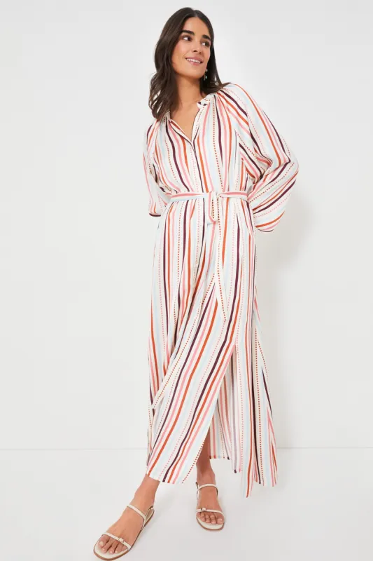 Bizu Cream Makeda Button Up Dress sold by Tuckernuck