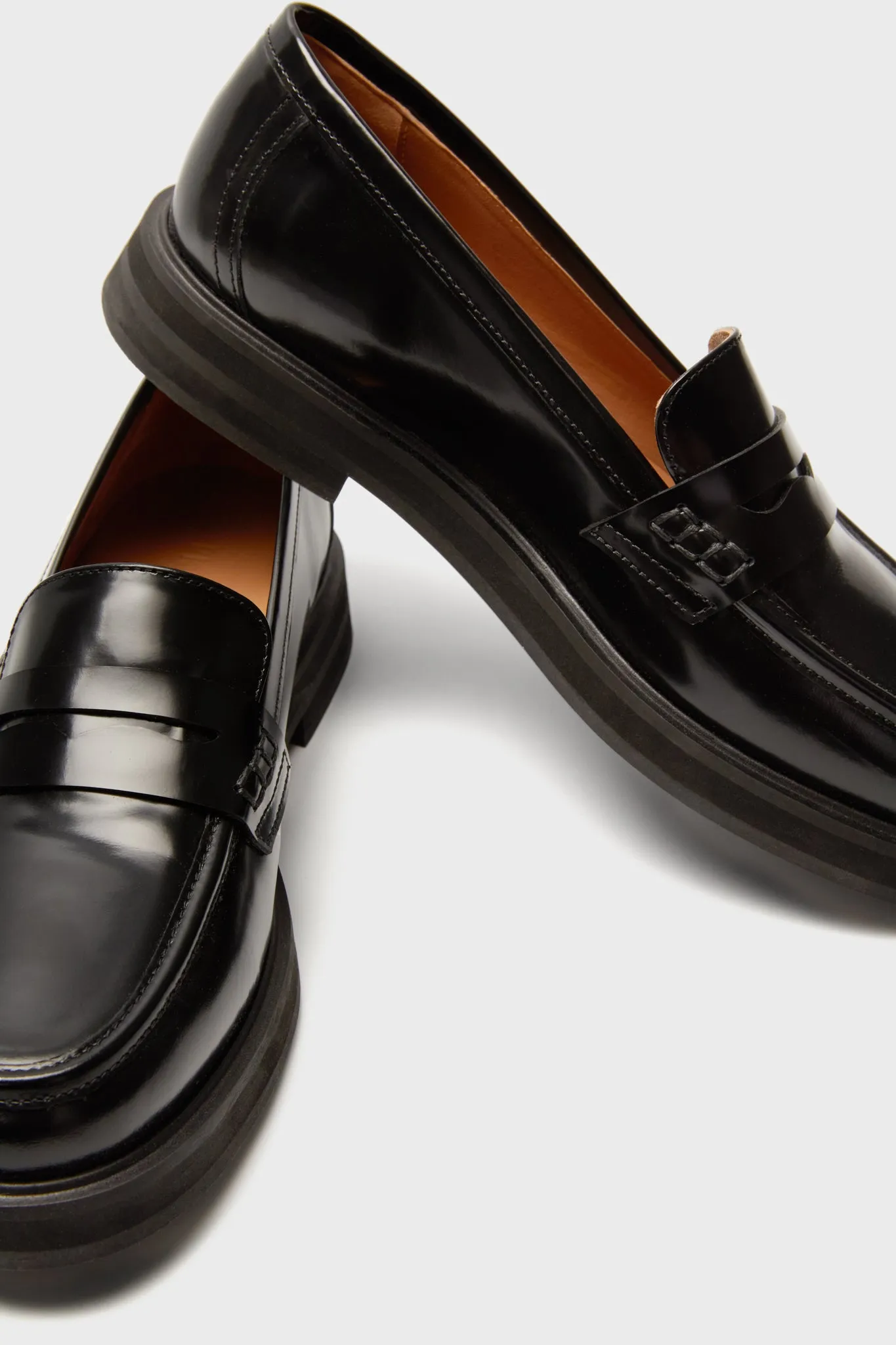 Black Patent Leather Sadie Loafers sold by Tuckernuck product image thumbnail 4