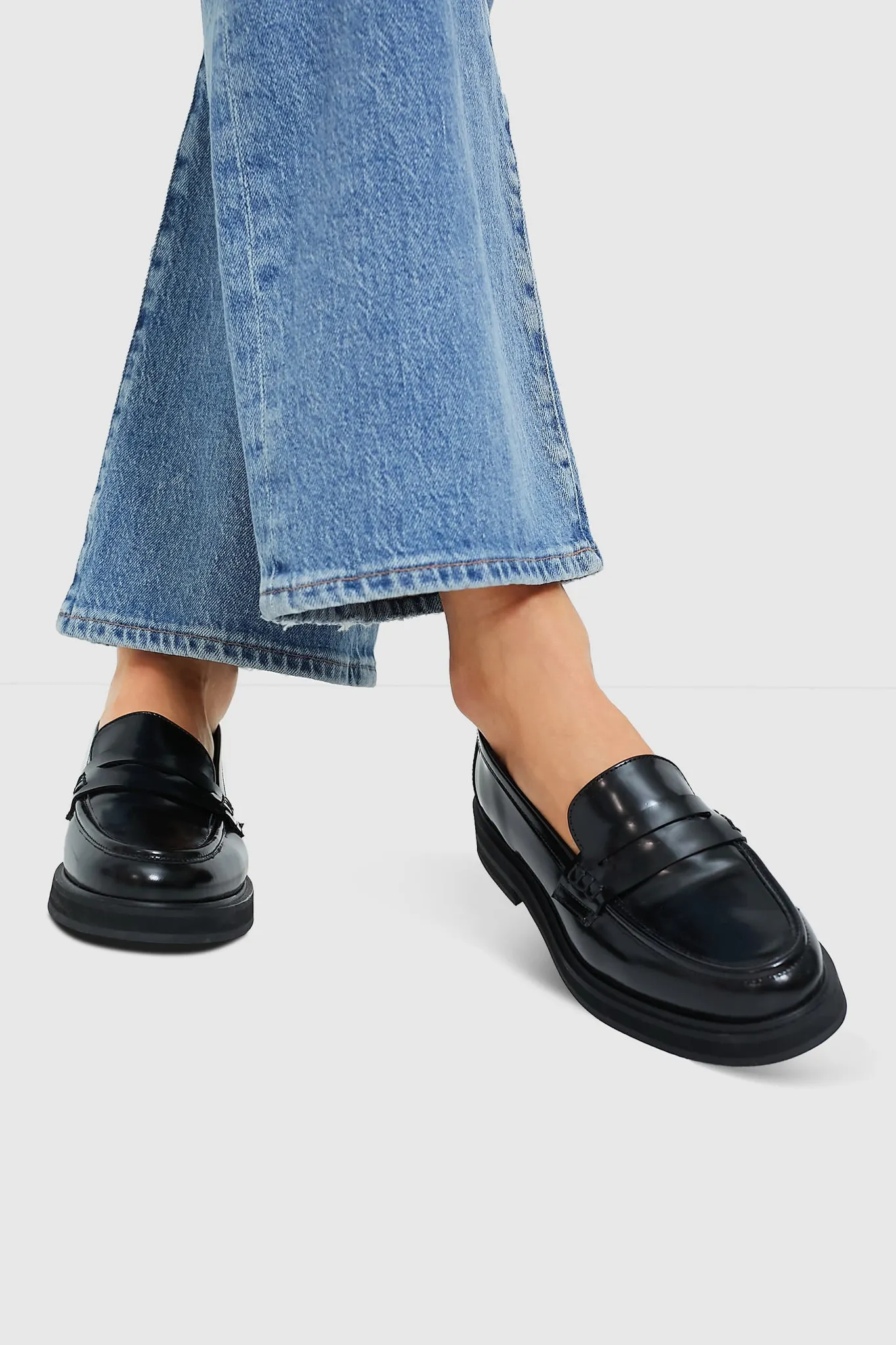 Black Patent Leather Sadie Loafers sold by Tuckernuck product image thumbnail 2