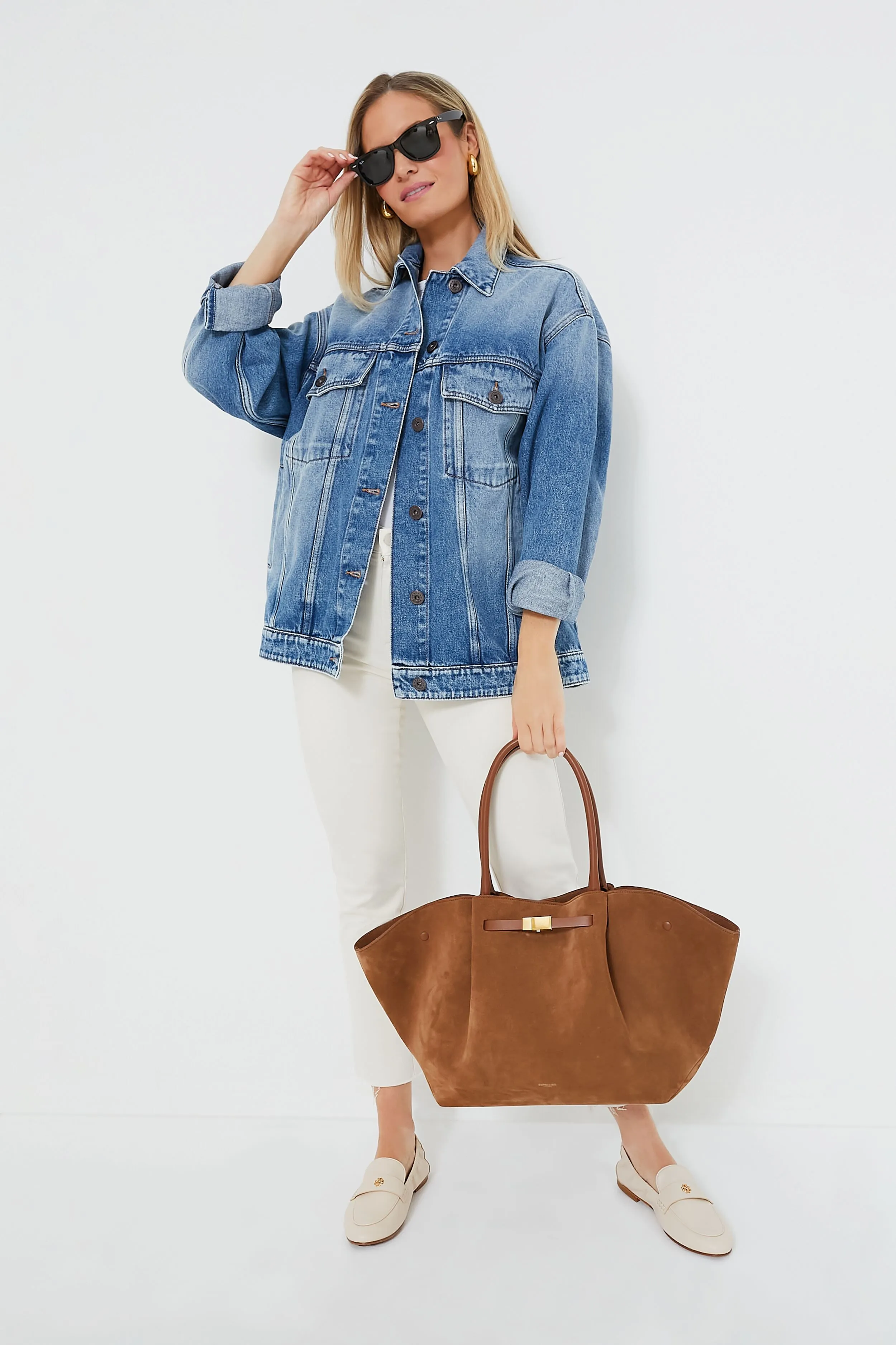 Navy Light Pio Denim Jacket sold by Tuckernuck product image thumbnail 2