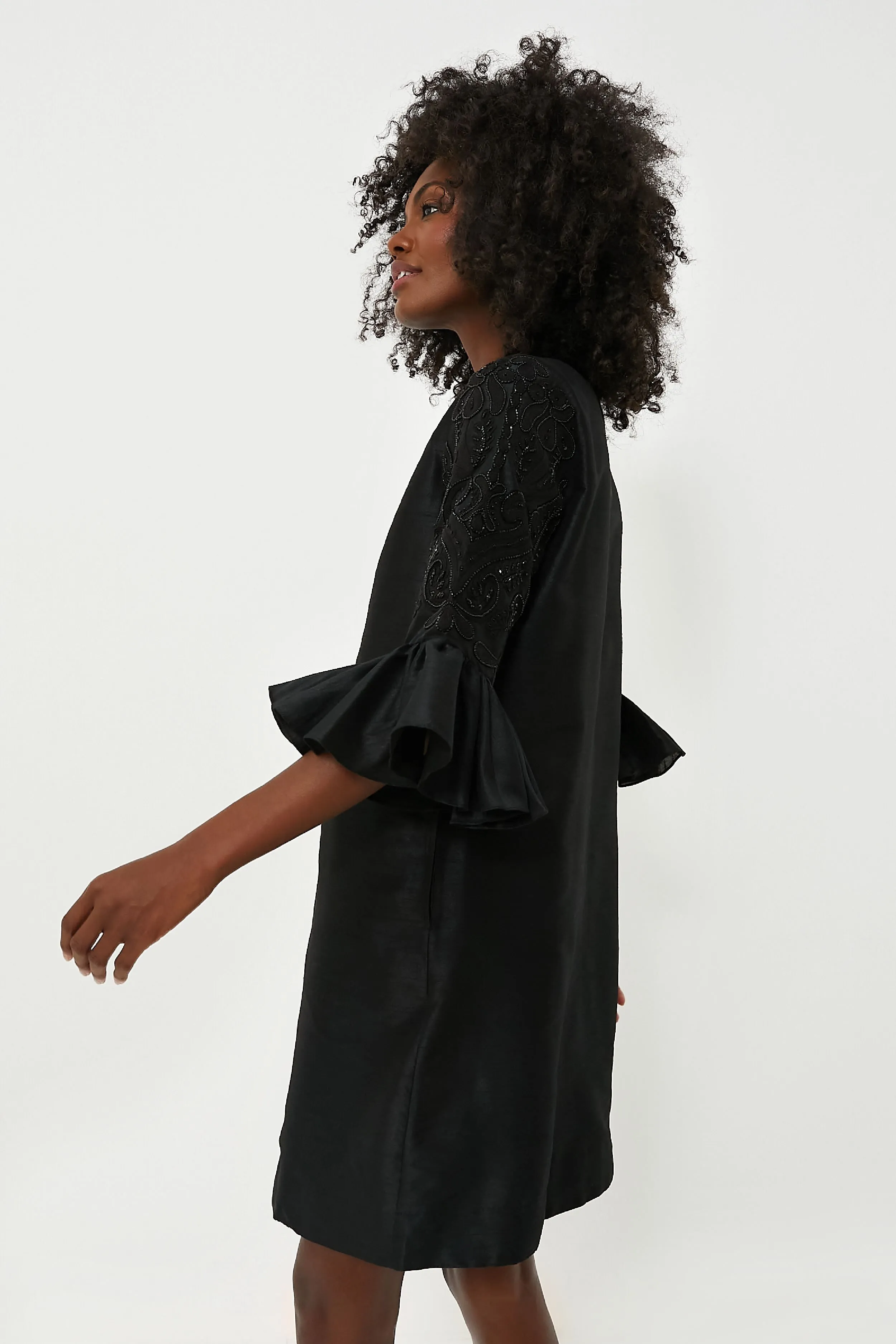 Black Matilda Dress sold by Tuckernuck product image thumbnail 3