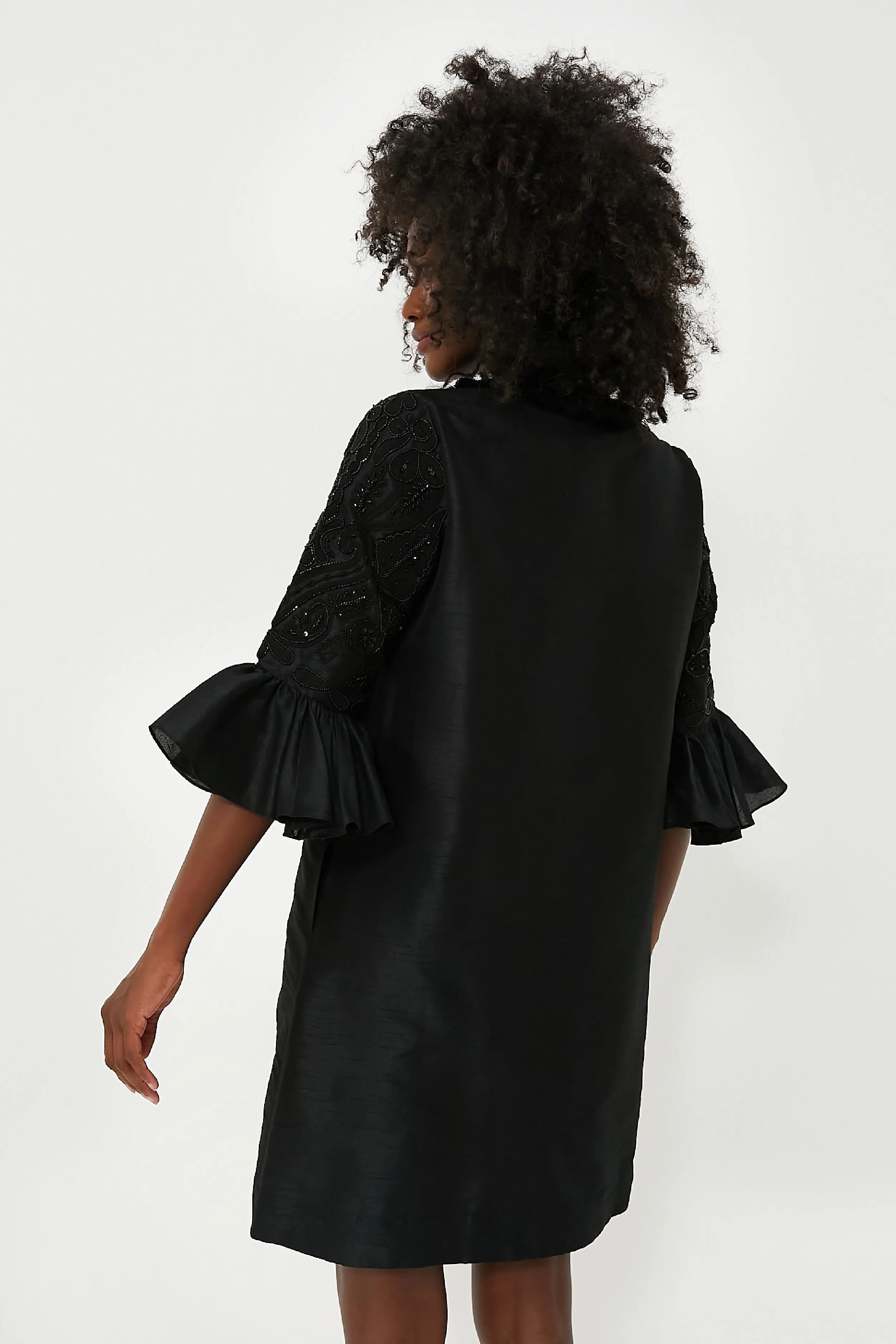 Black Matilda Dress sold by Tuckernuck product image thumbnail 4