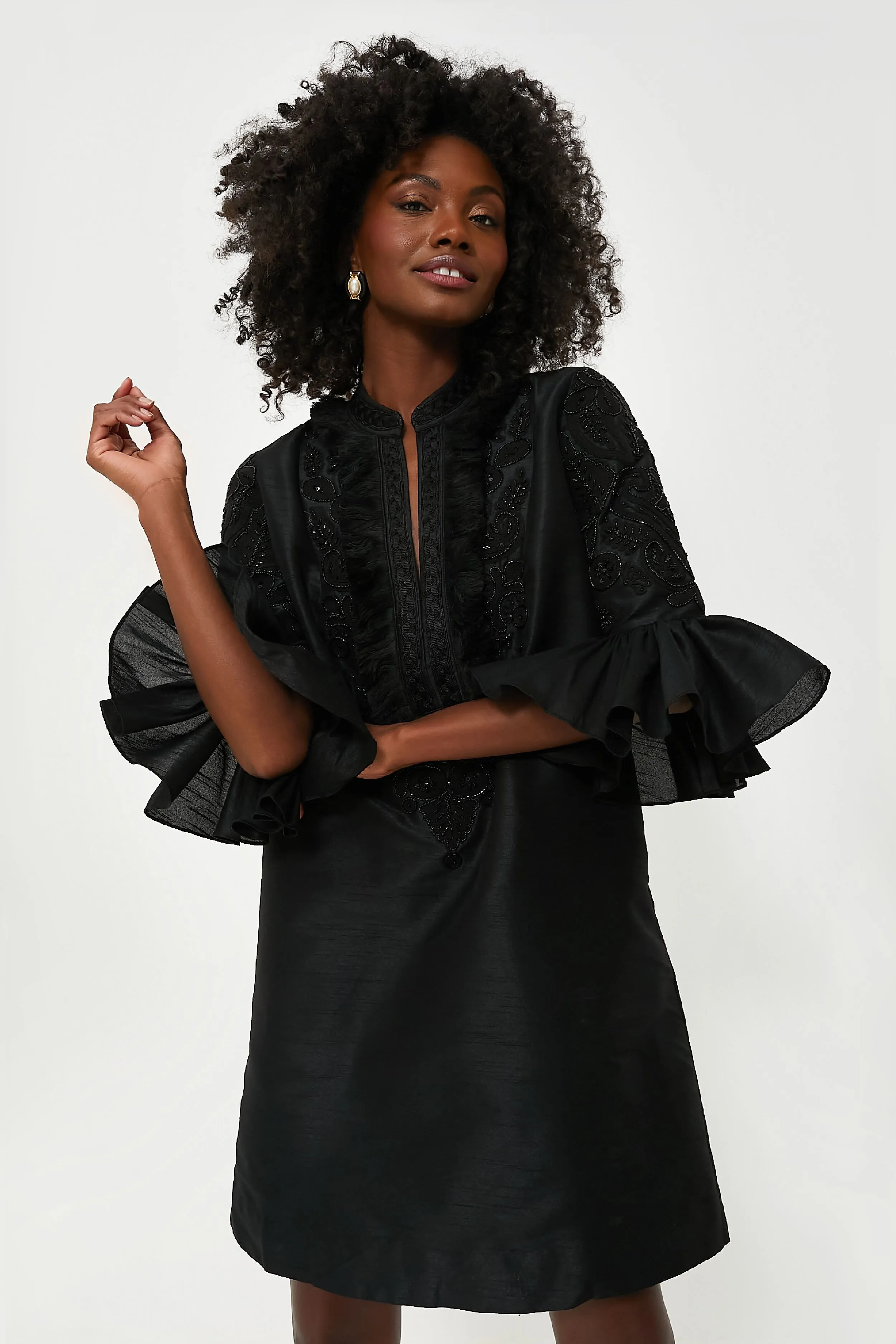 Black Matilda Dress sold by Tuckernuck