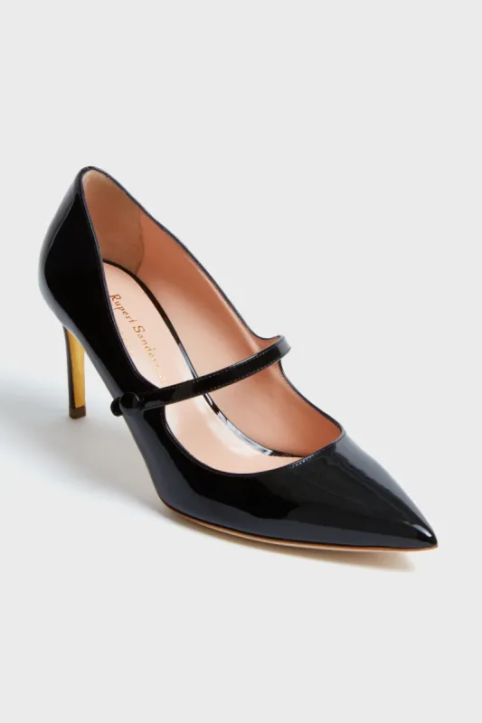 Black Patent Betty Mary Jane Heels sold by Tuckernuck