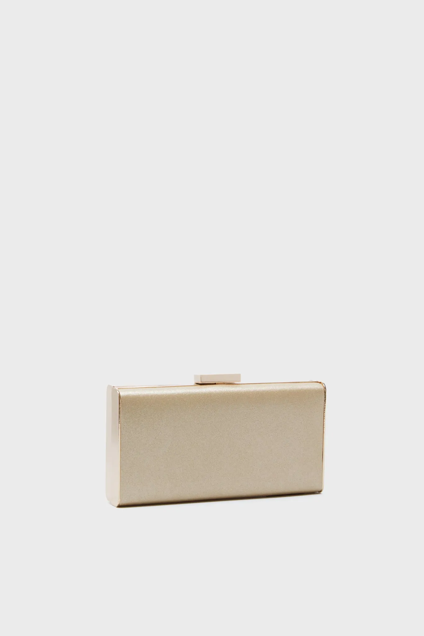 Champagne Precious Metallic Slimline Clutch sold by Tuckernuck product image thumbnail 3