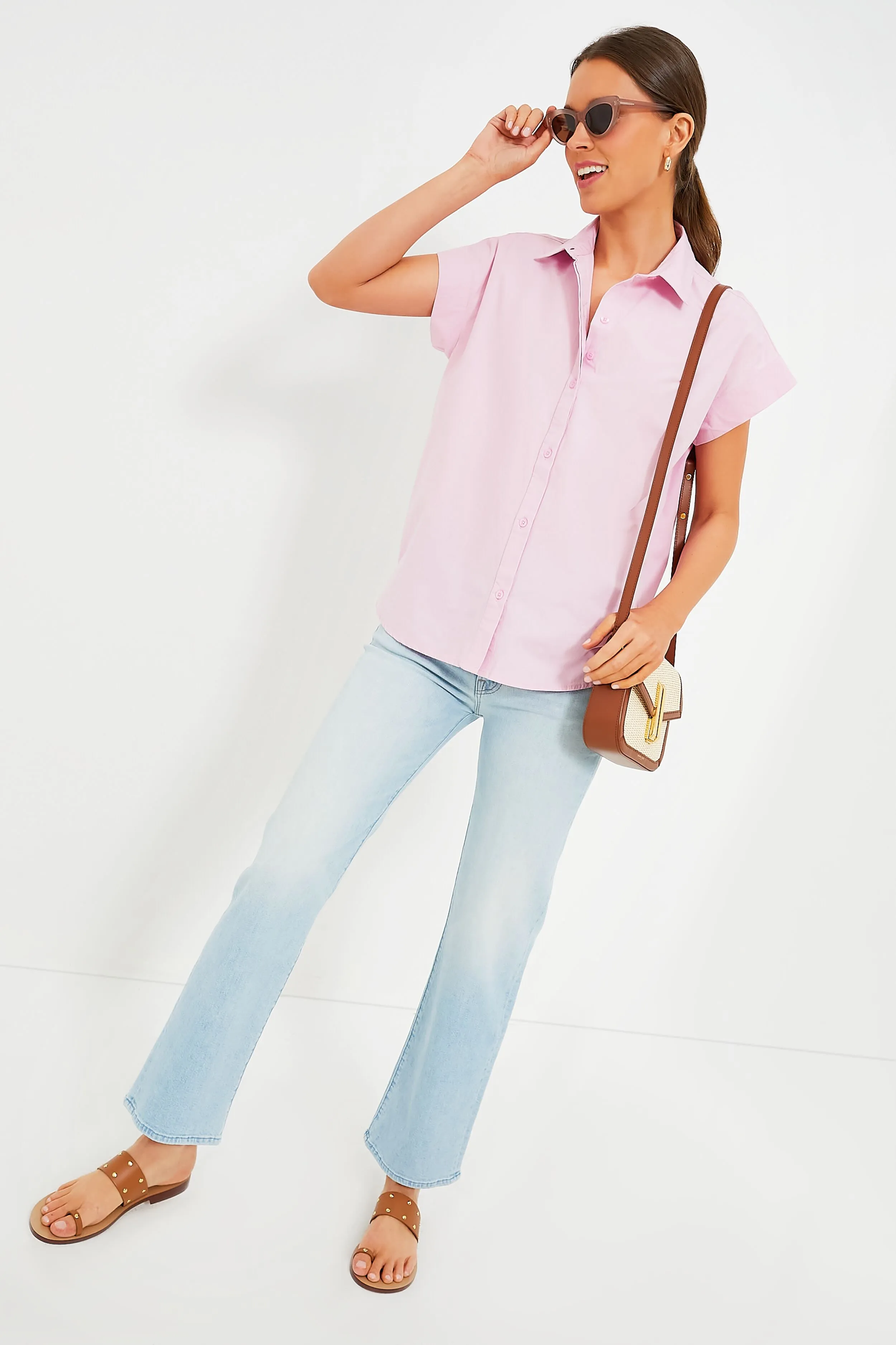 Fondant Pink Kai Shirt sold by Tuckernuck product image thumbnail 2