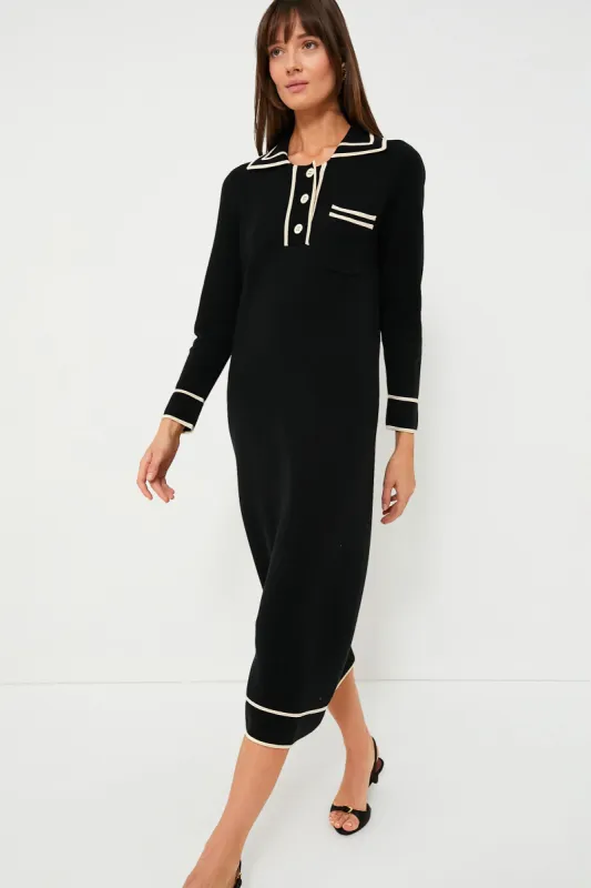 Black Eleonora Maxi Dress sold by Tuckernuck