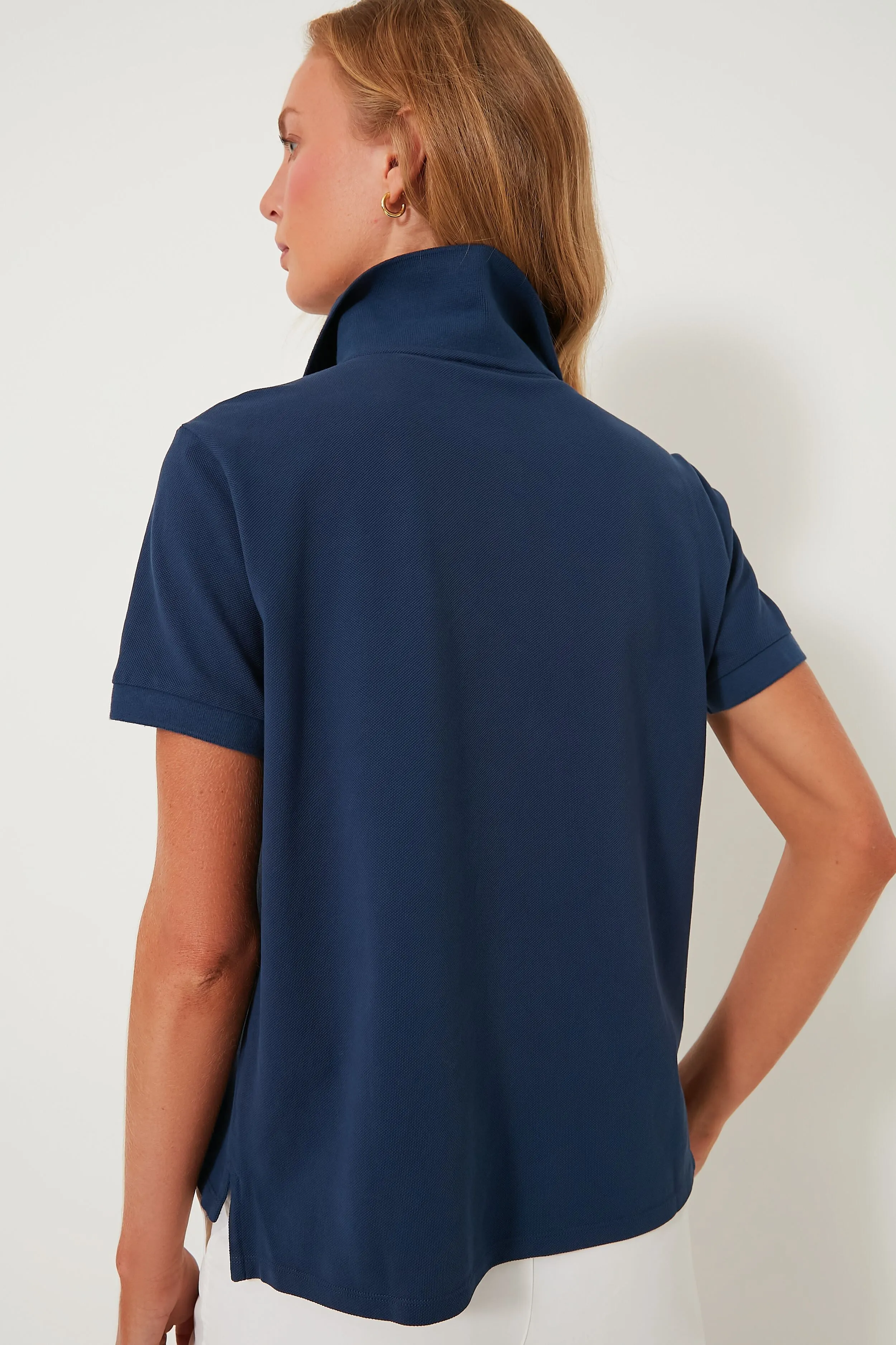 Navy Pique Murray Classic Polo sold by Tuckernuck product image thumbnail 4