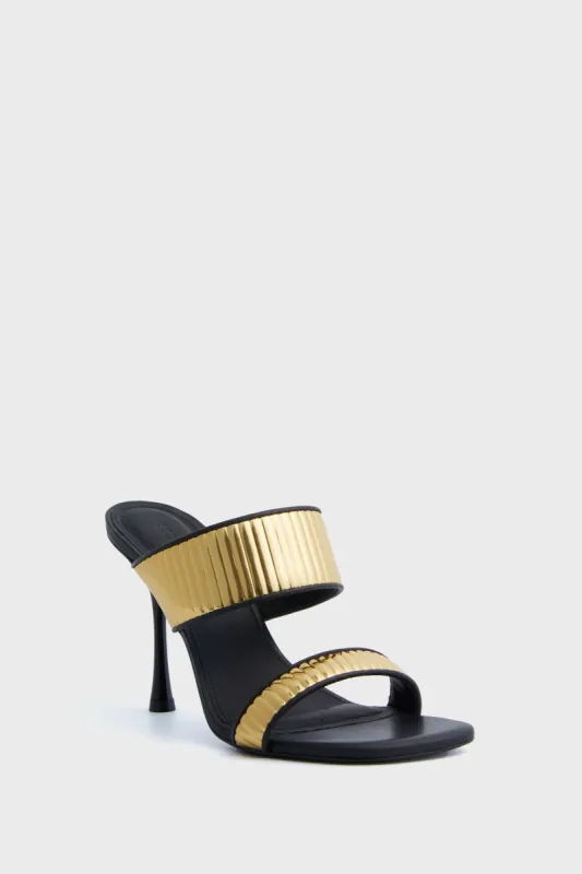 Black Gold Carter Heeled Sandals sold by Tuckernuck