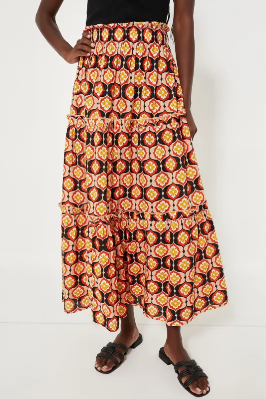 Honeycomb Bloom Prado Skirt made by Tuckernuck