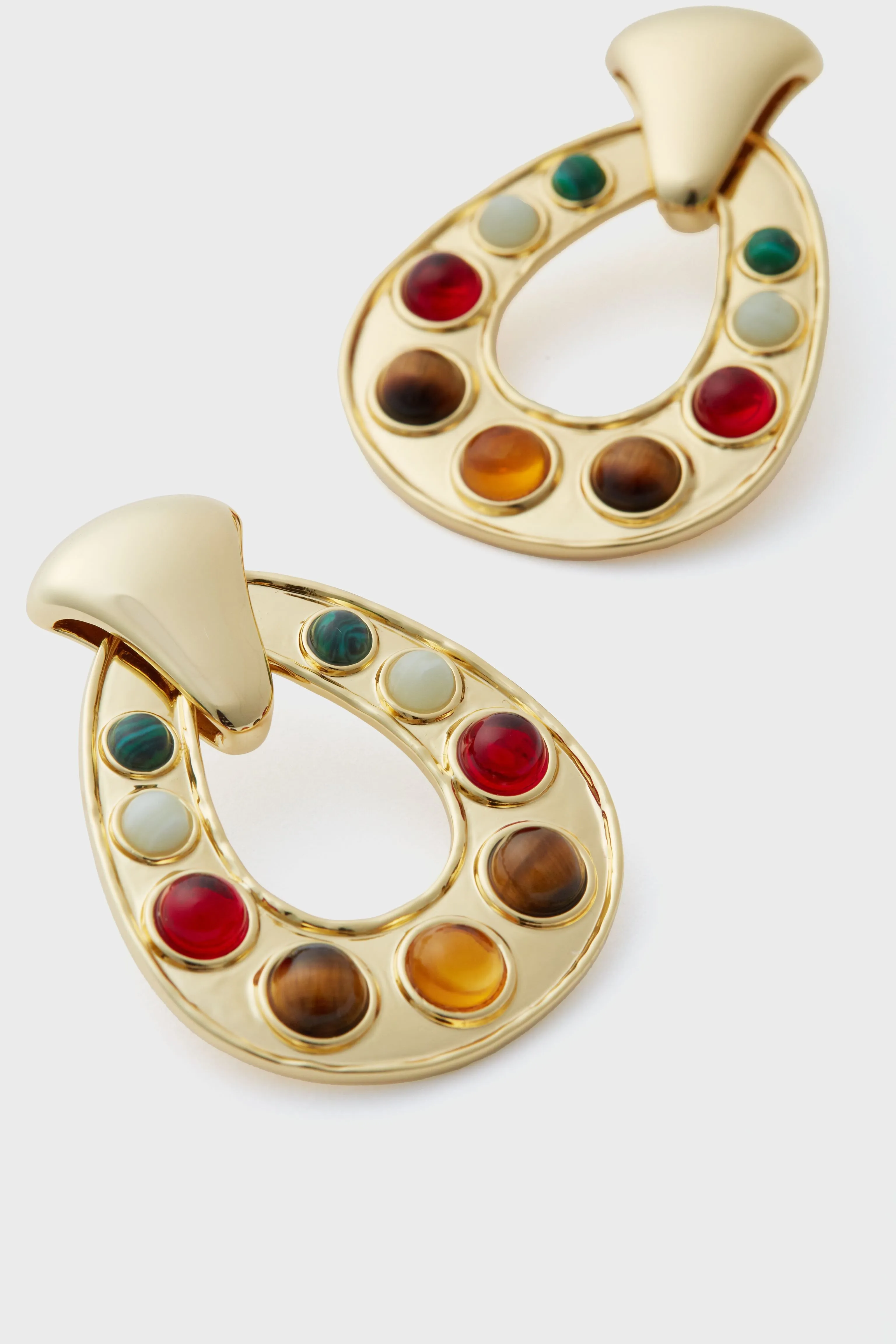 Gold Dahlia Earrings sold by Tuckernuck product image thumbnail 4