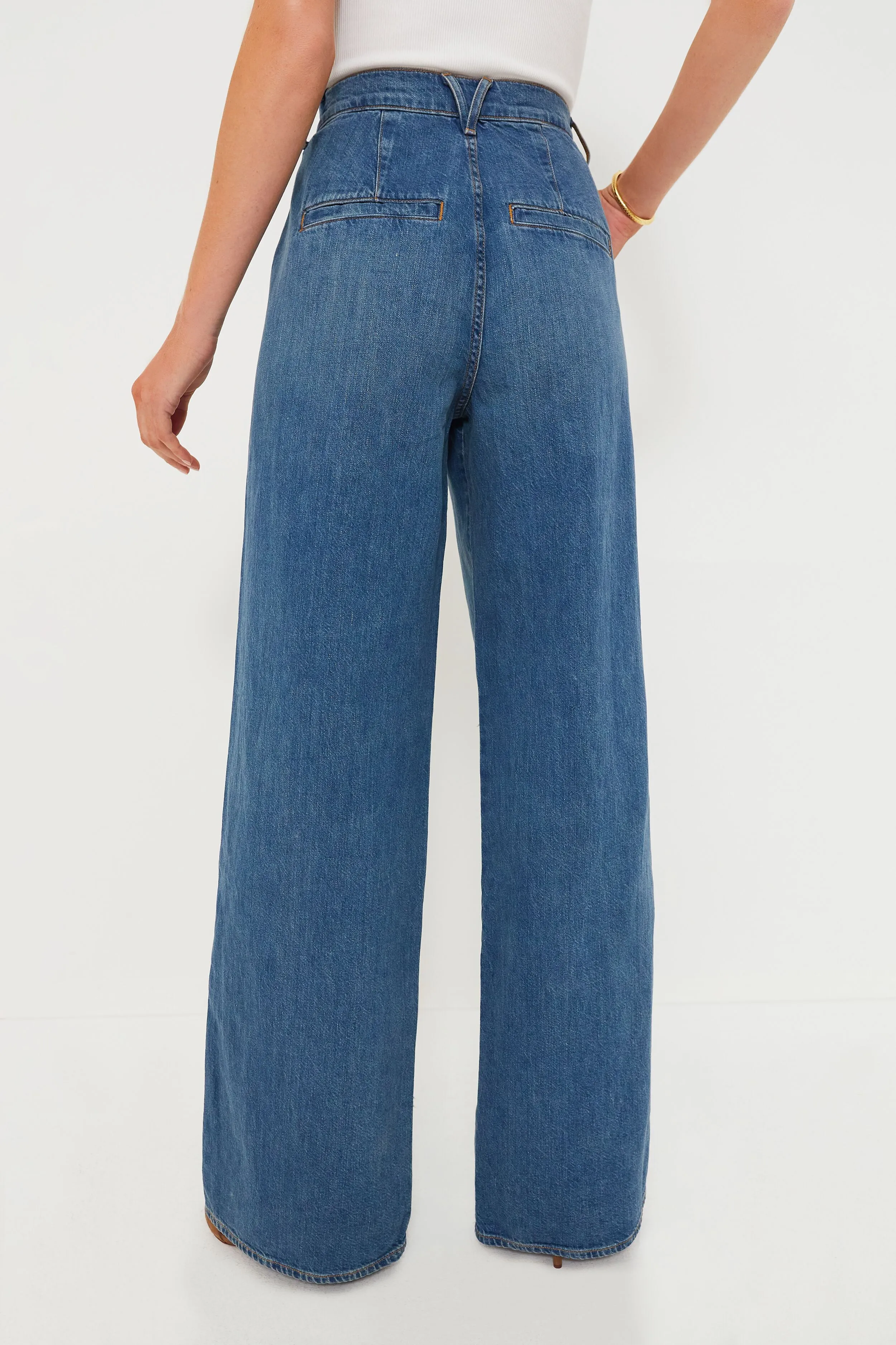 Vintage Globetrotter Mia Wide Leg with Double Pleat sold by Tuckernuck product image thumbnail 4