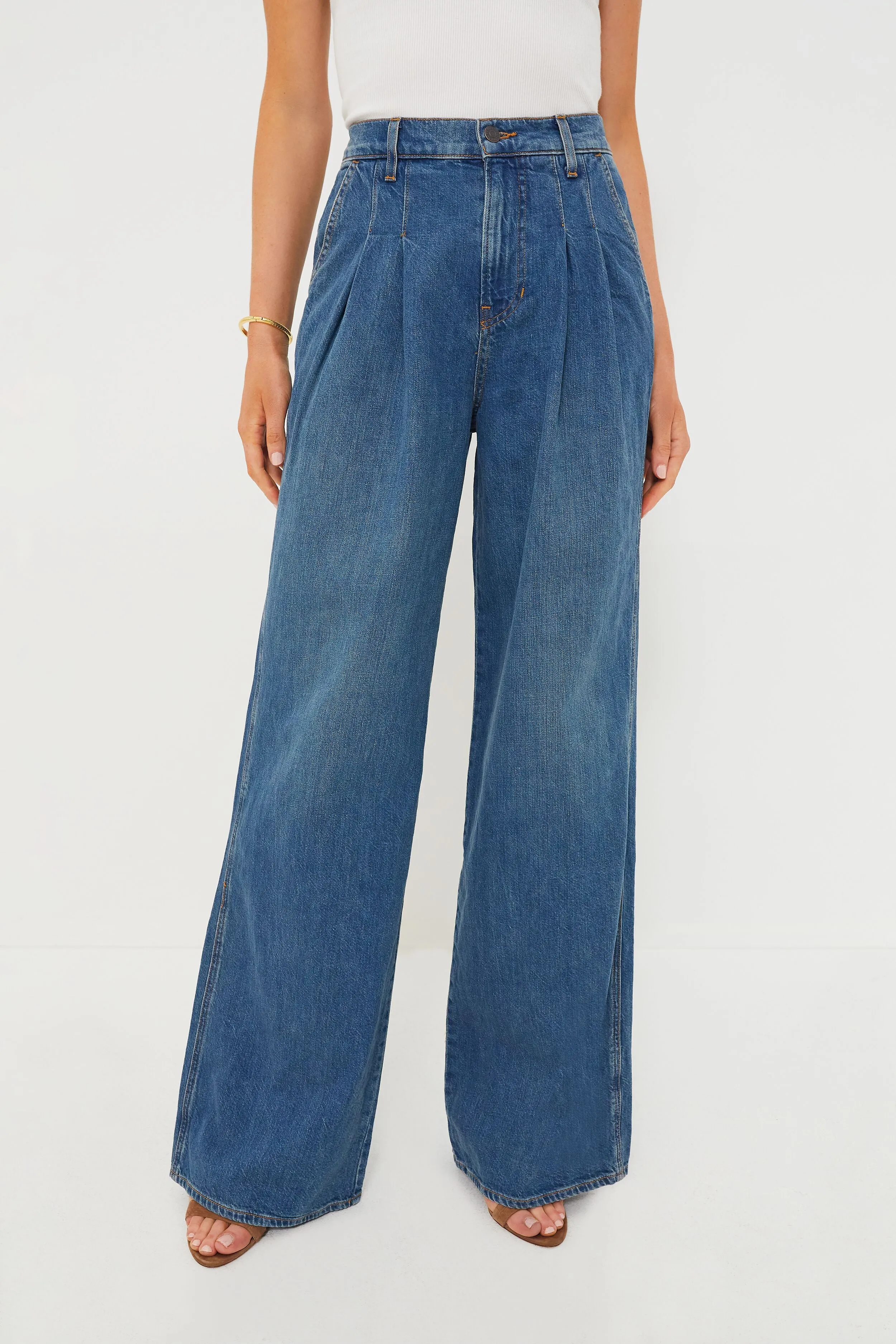 Vintage Globetrotter Mia Wide Leg with Double Pleat sold by Tuckernuck