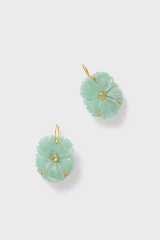 Seafoam New Bloom Earrings sold by Tuckernuck