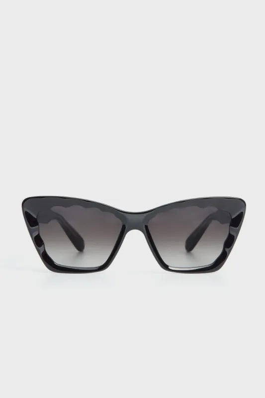 Black Brigitte Sunglasses sold by Tuckernuck