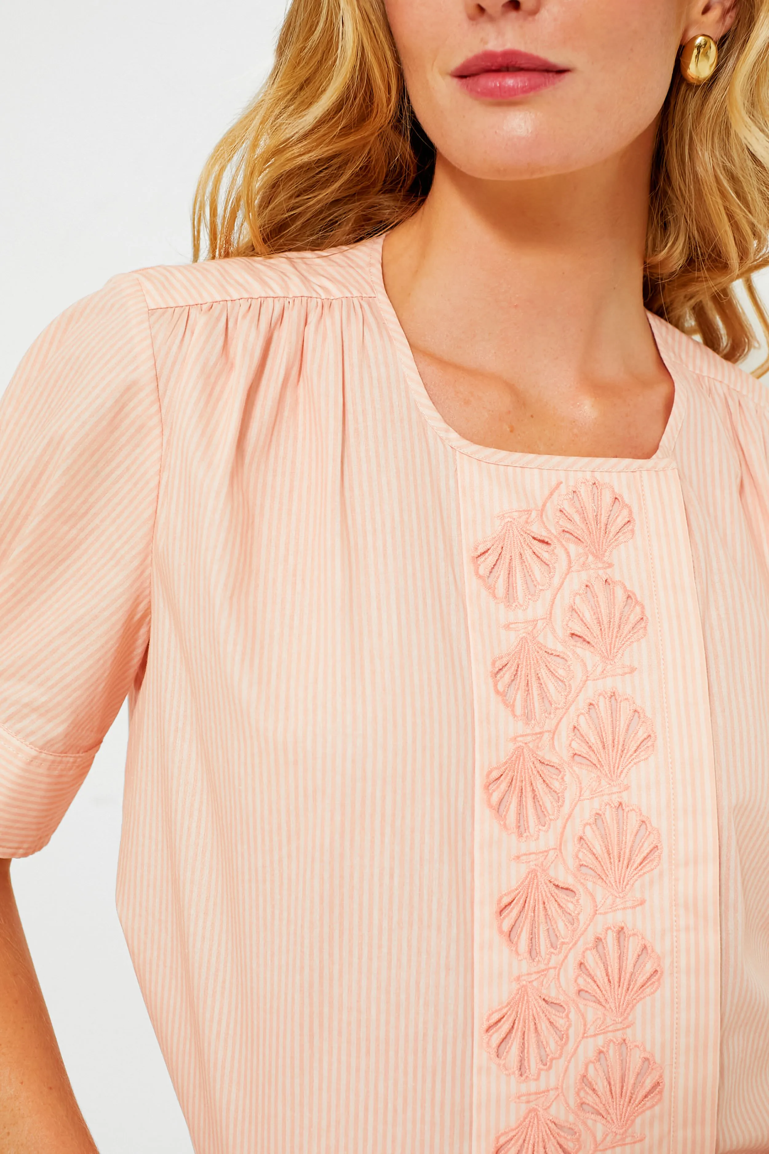 Pink Sands Mira Blouse sold by Tuckernuck product image thumbnail 5