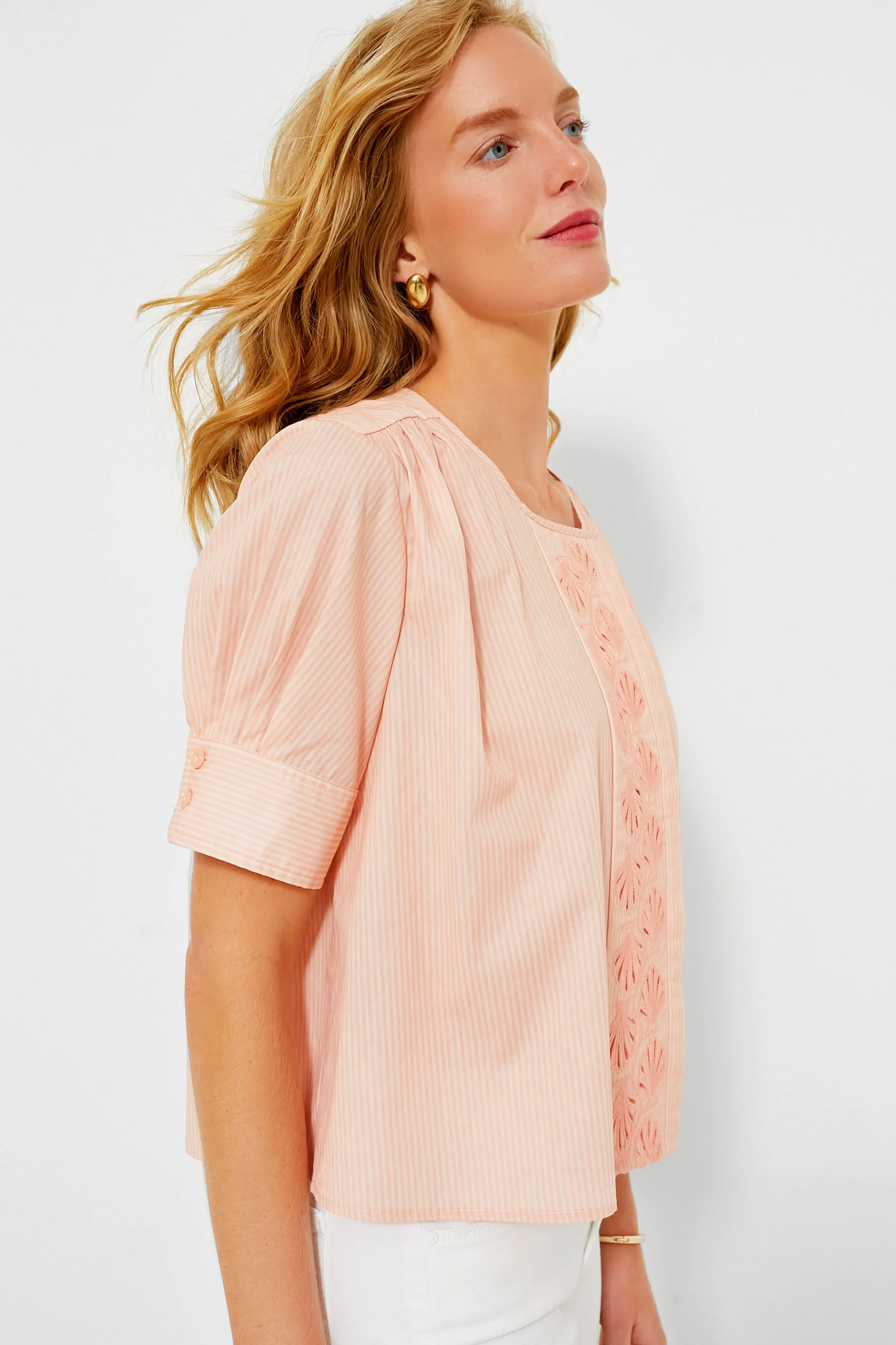 Pink Sands Mira Blouse sold by Tuckernuck product image thumbnail 3
