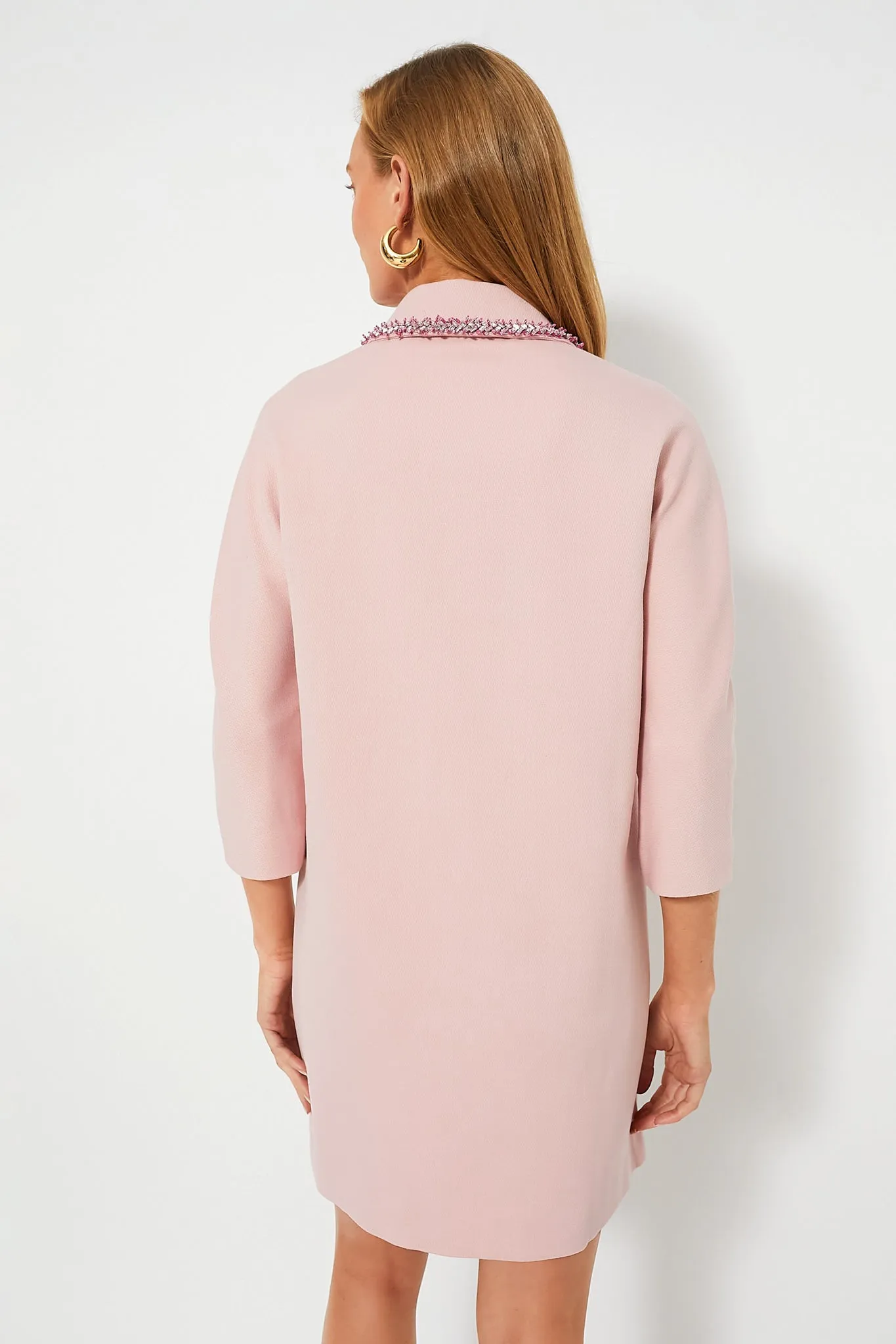 Powder Pink Embellished Nicola Dress sold by Tuckernuck product image thumbnail 4