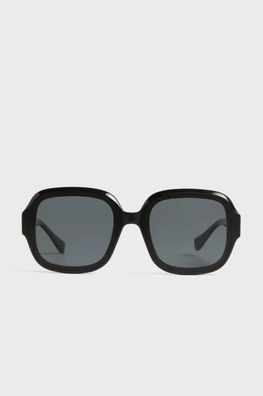Black Polarized Seraphina Sunglasses sold by Tuckernuck