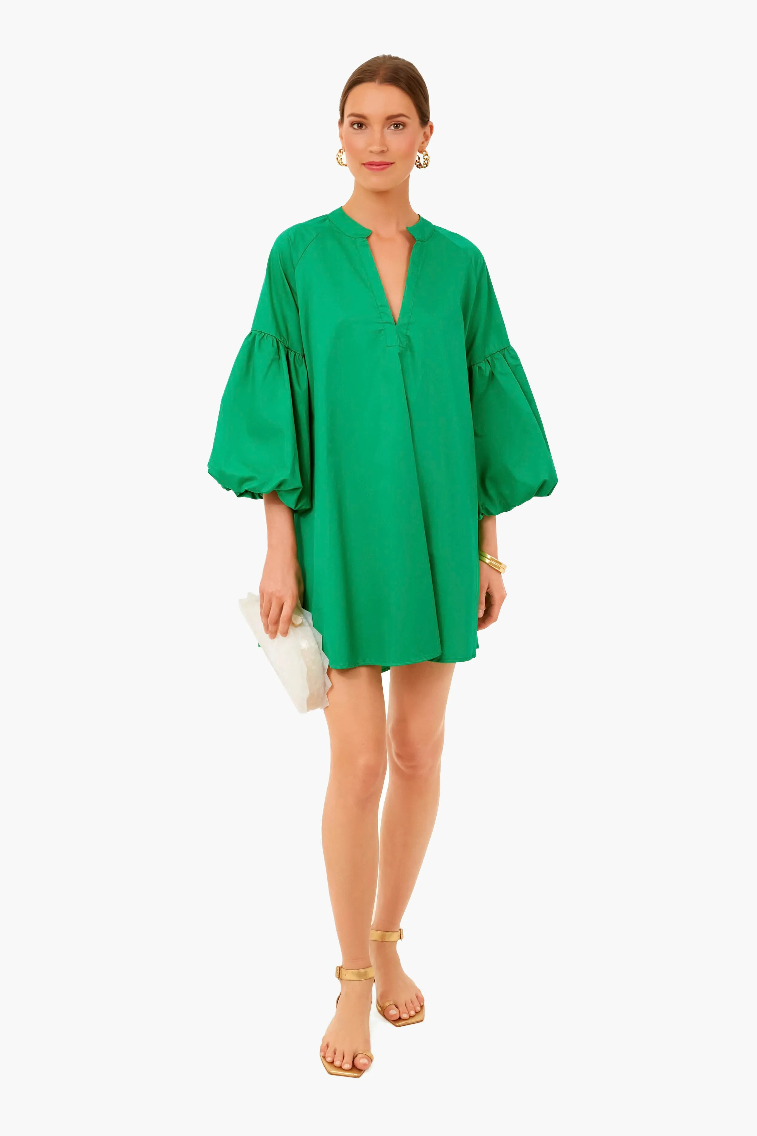 Green Santorini Mini Dress sold by Tuckernuck product image thumbnail 3