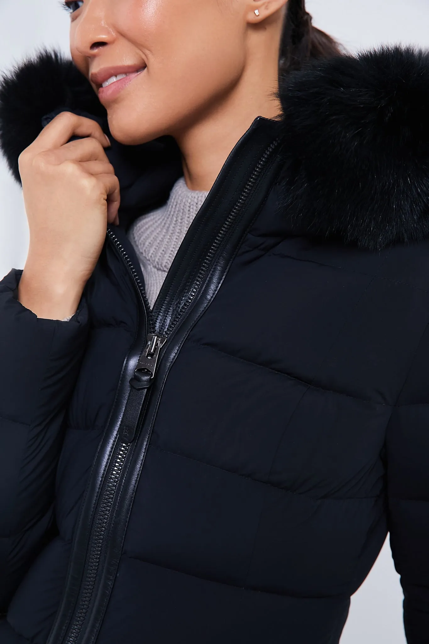 Black Calla Down Coat sold by Tuckernuck product image thumbnail 4