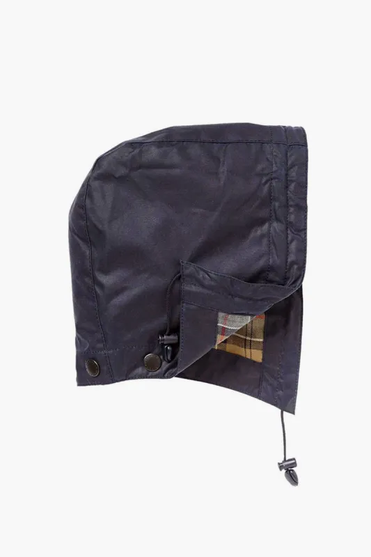 Navy Classic Waxed Cotton Jacket Hood sold by Tuckernuck