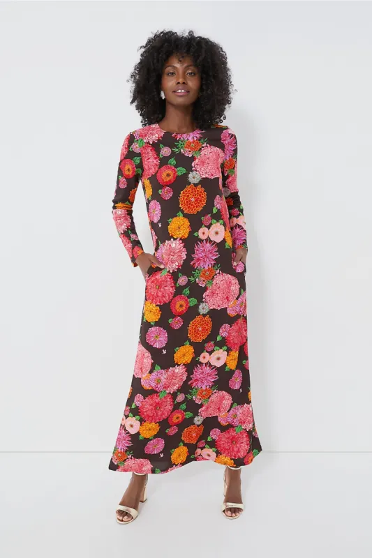 Gyn Long Sleeve Swing Dress made by LA DoubleJ