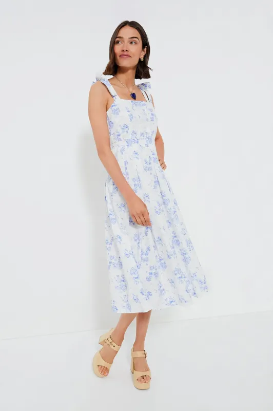 Blue Chintz Teagan Midi Dress sold by Tuckernuck