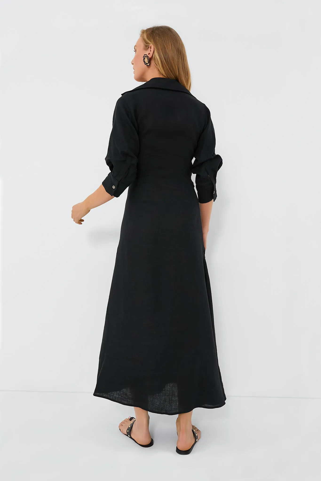 Black Lydia Dress sold by Tuckernuck product image thumbnail 4