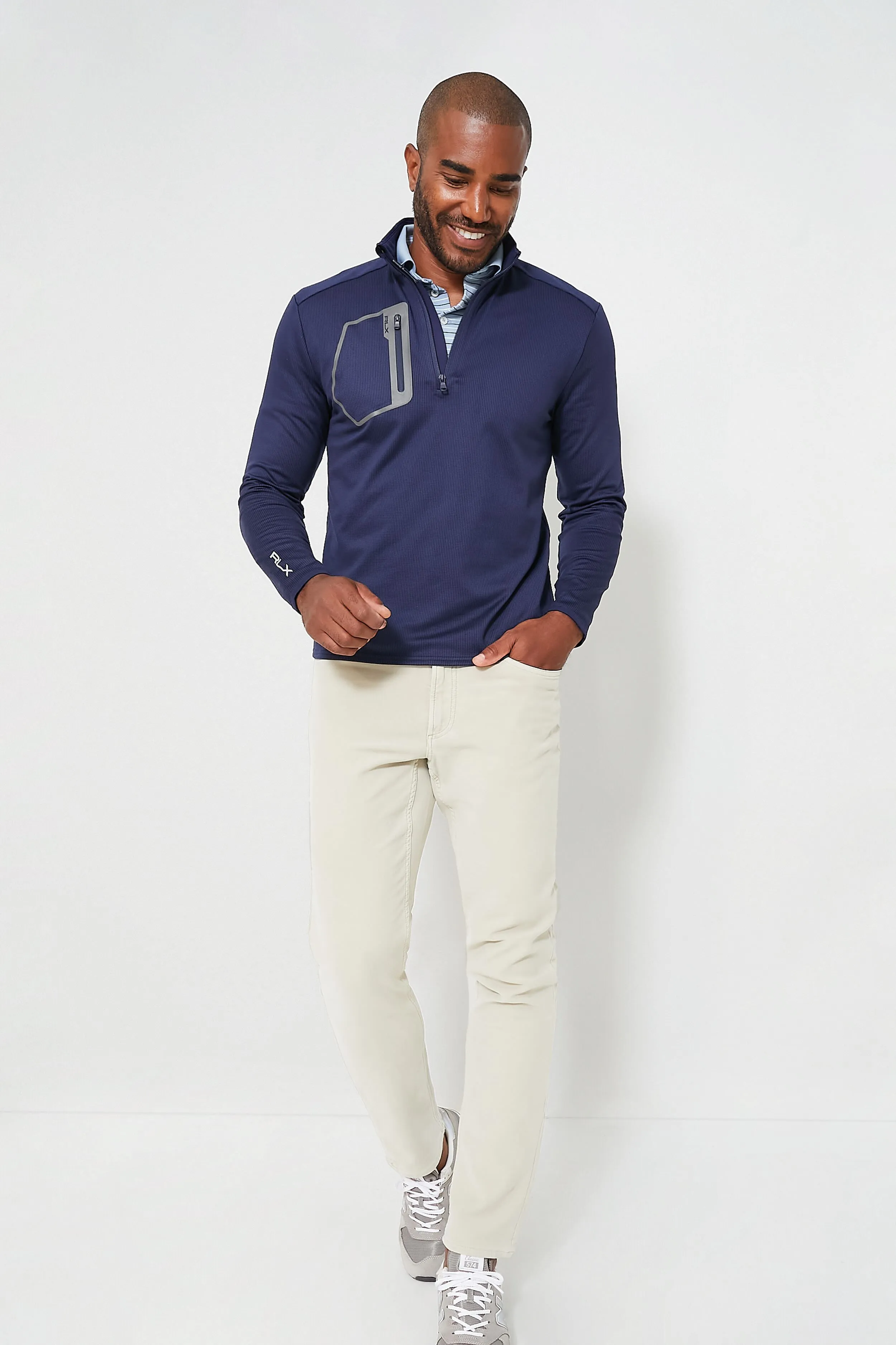 Luxury Performance Jersey Knit 1/4 Zip Pullover sold by Tuckernuck product image thumbnail 3