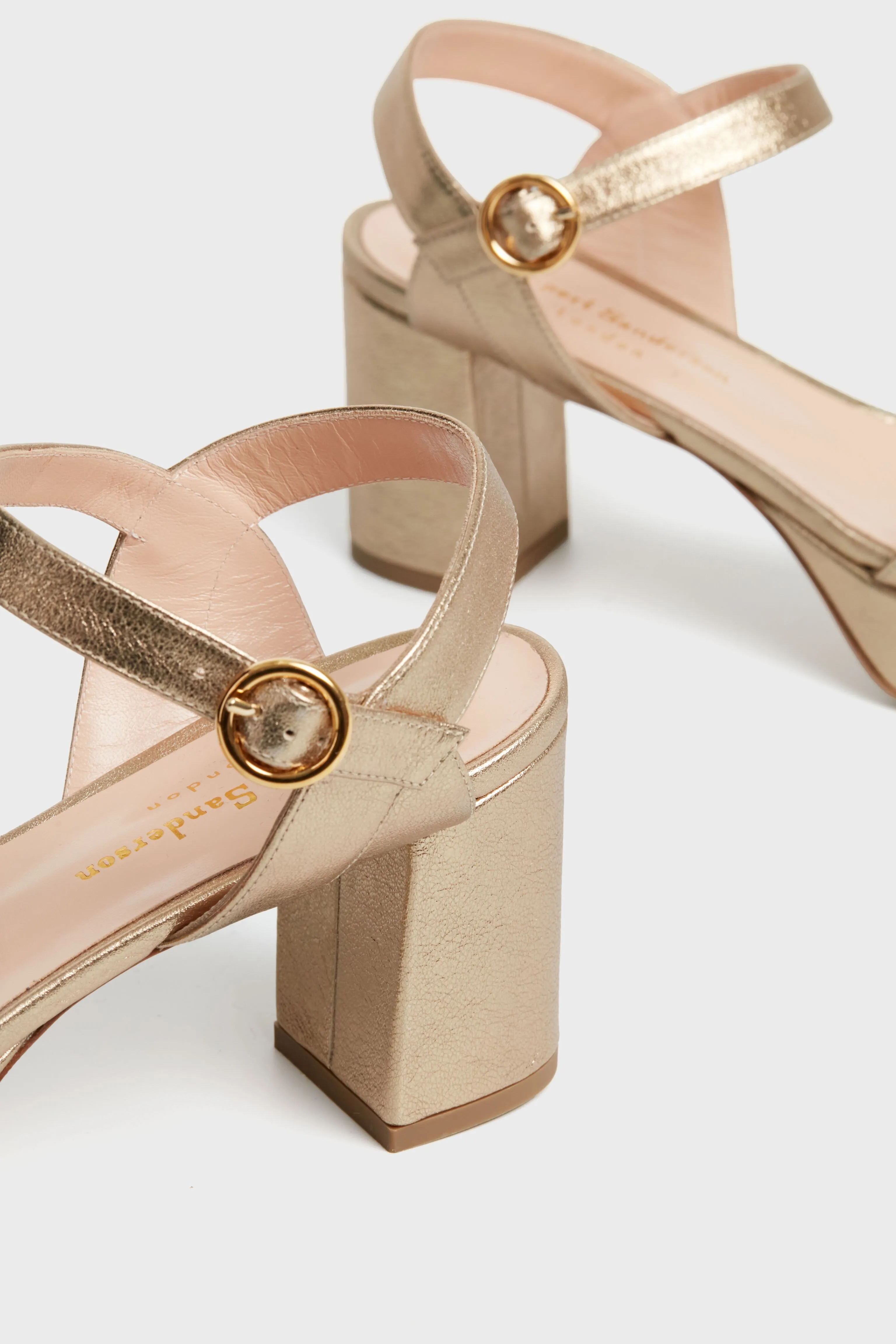 Gold Laminate Deidre Heels sold by Tuckernuck product image thumbnail 5