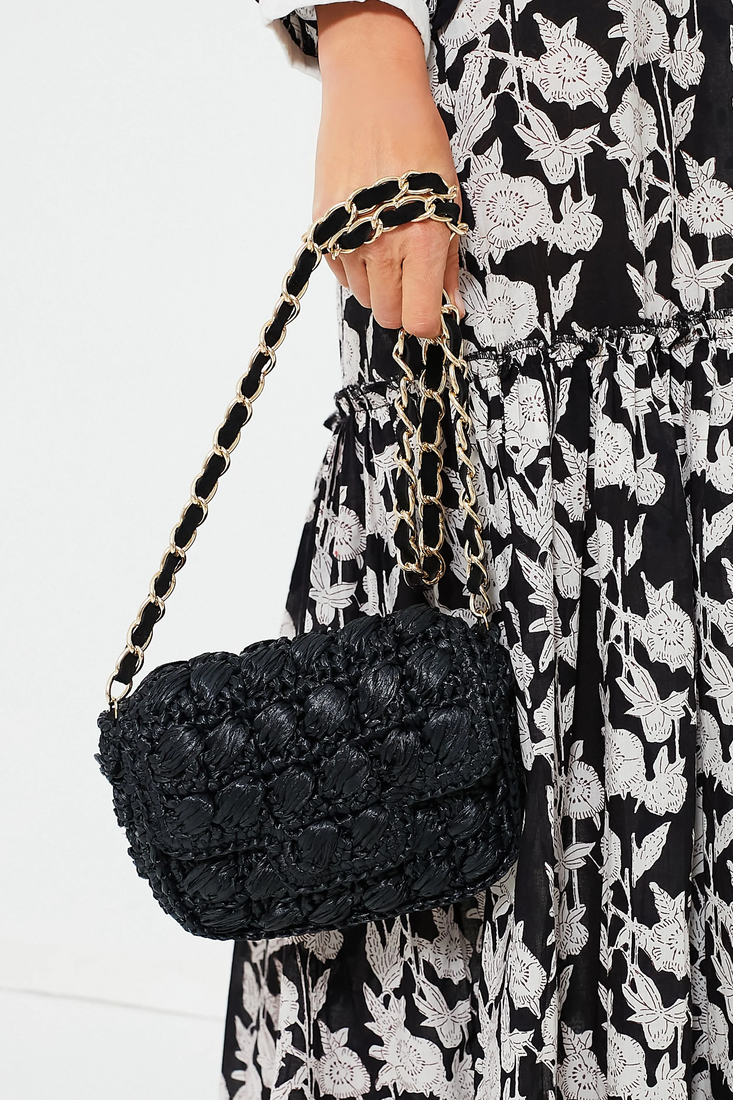 Black Woven Crossbody sold by Tuckernuck product image thumbnail 2
