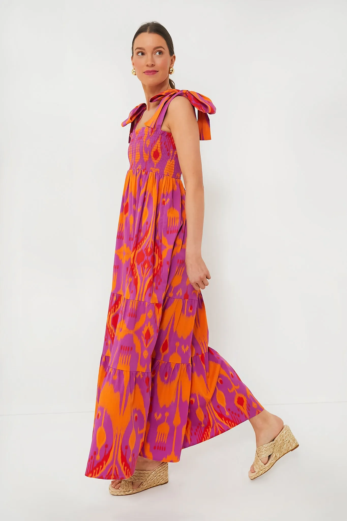 Exclusive Sunset Ikat Kelly Dress sold by Tuckernuck product image thumbnail 3