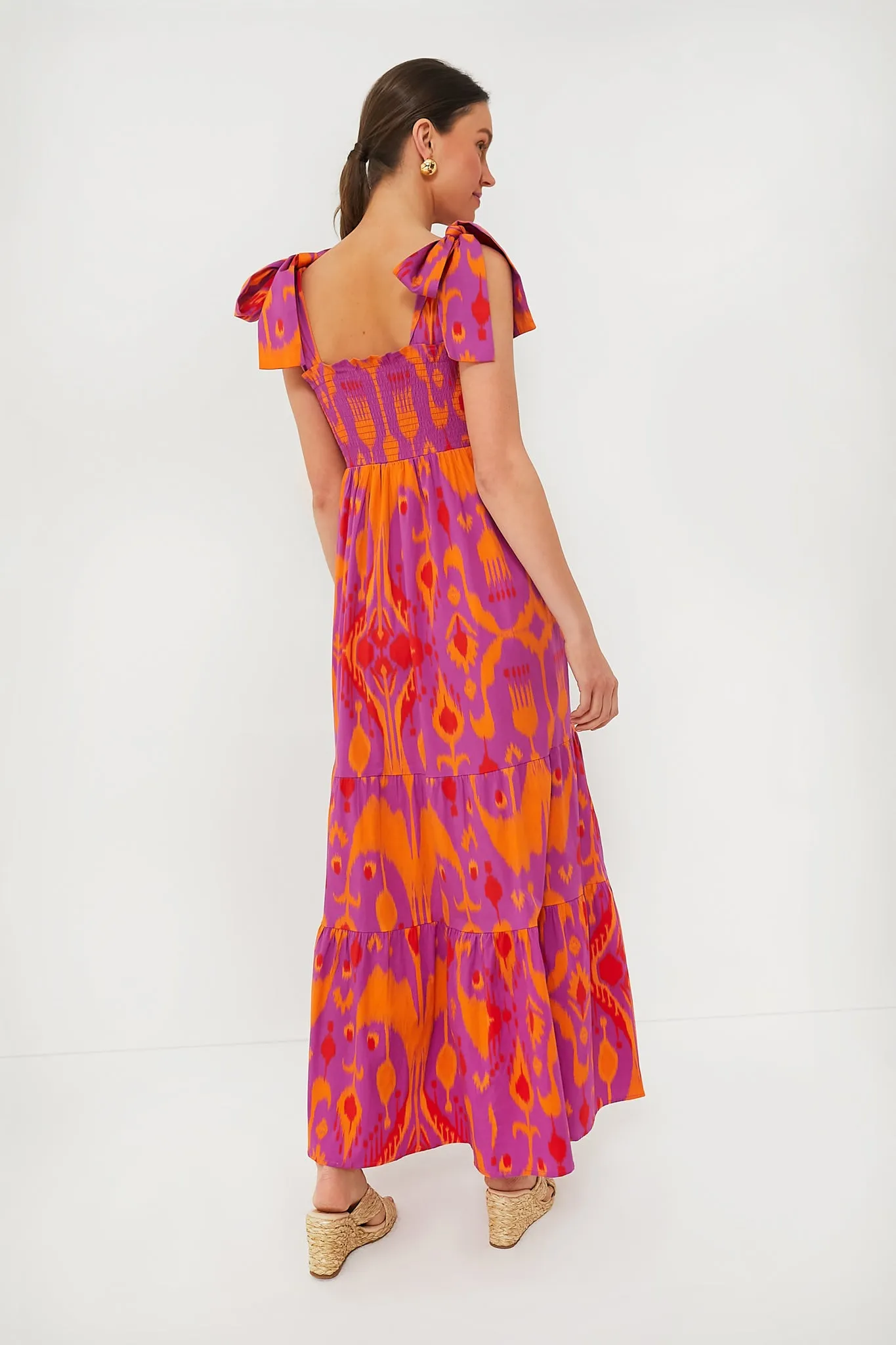 Exclusive Sunset Ikat Kelly Dress sold by Tuckernuck product image thumbnail 4