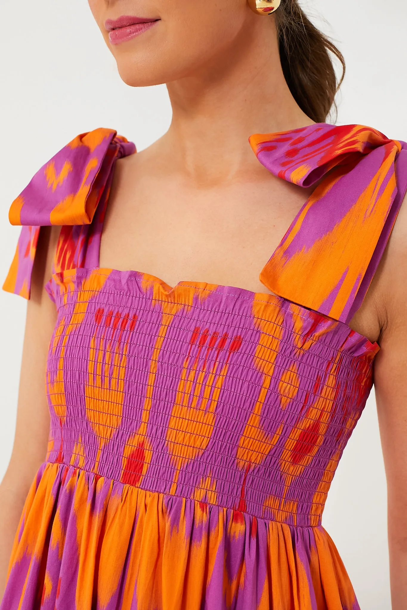 Exclusive Sunset Ikat Kelly Dress sold by Tuckernuck product image thumbnail 5