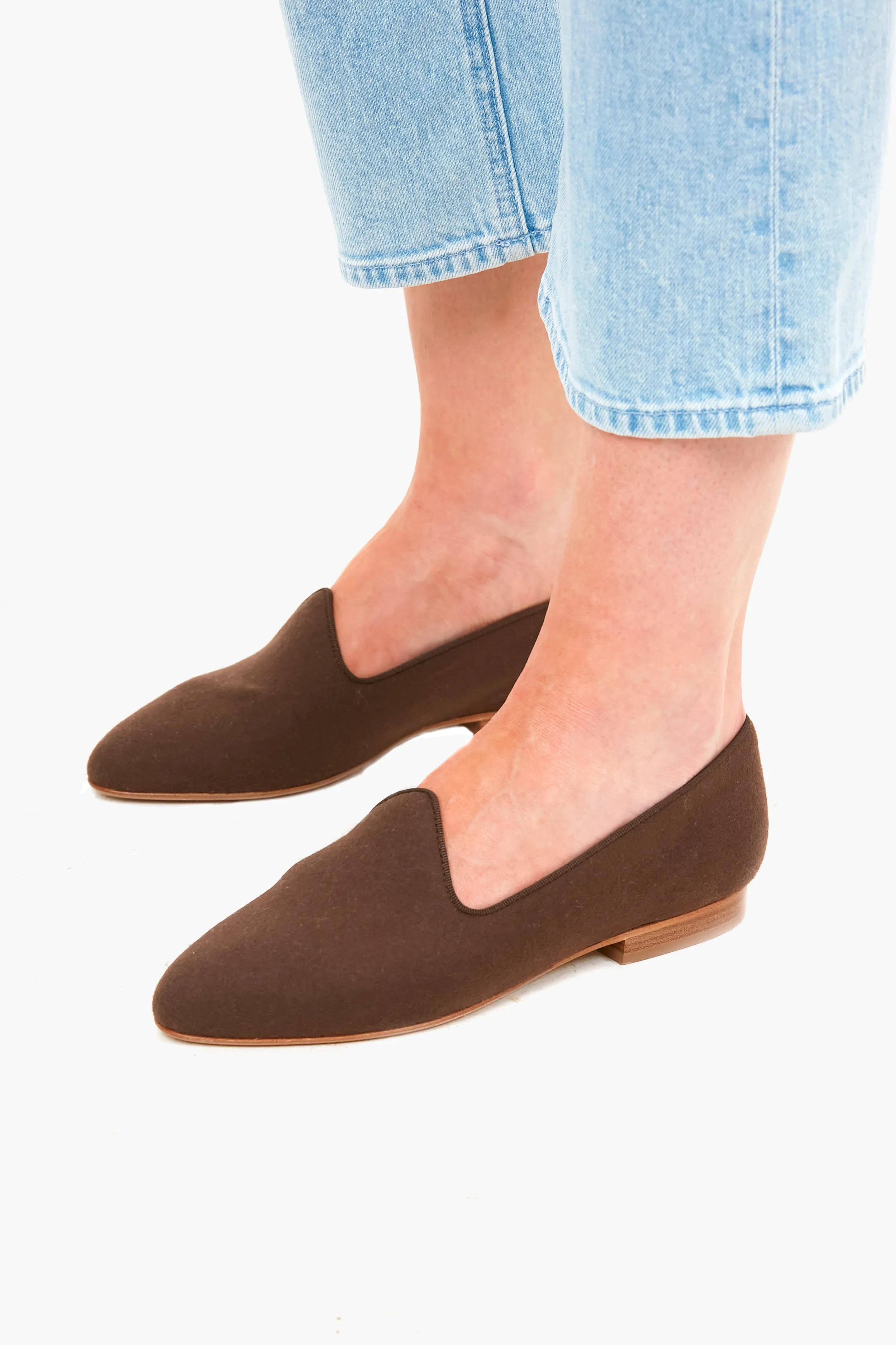 Chestnut Wool Venetian Slippers sold by Tuckernuck product image thumbnail 2