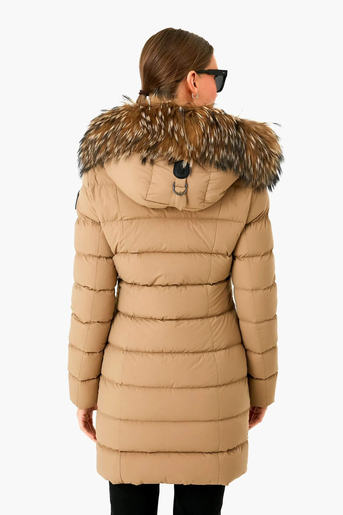 Dark Camel Calla Down Coat sold by Tuckernuck product image thumbnail 4