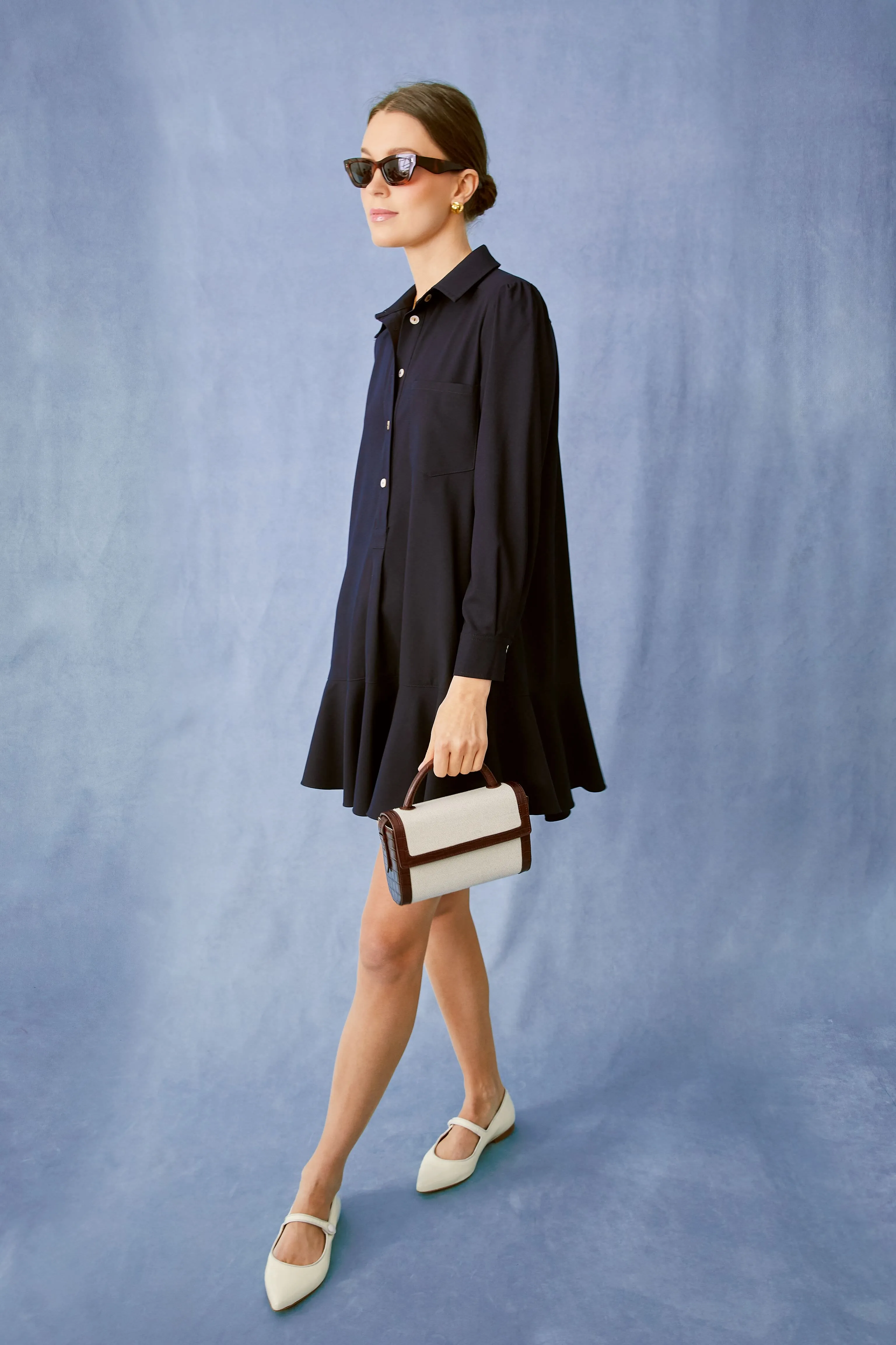 Exclusive Chocolate Croc and Canvas Crossbody sold by Tuckernuck product image thumbnail 2