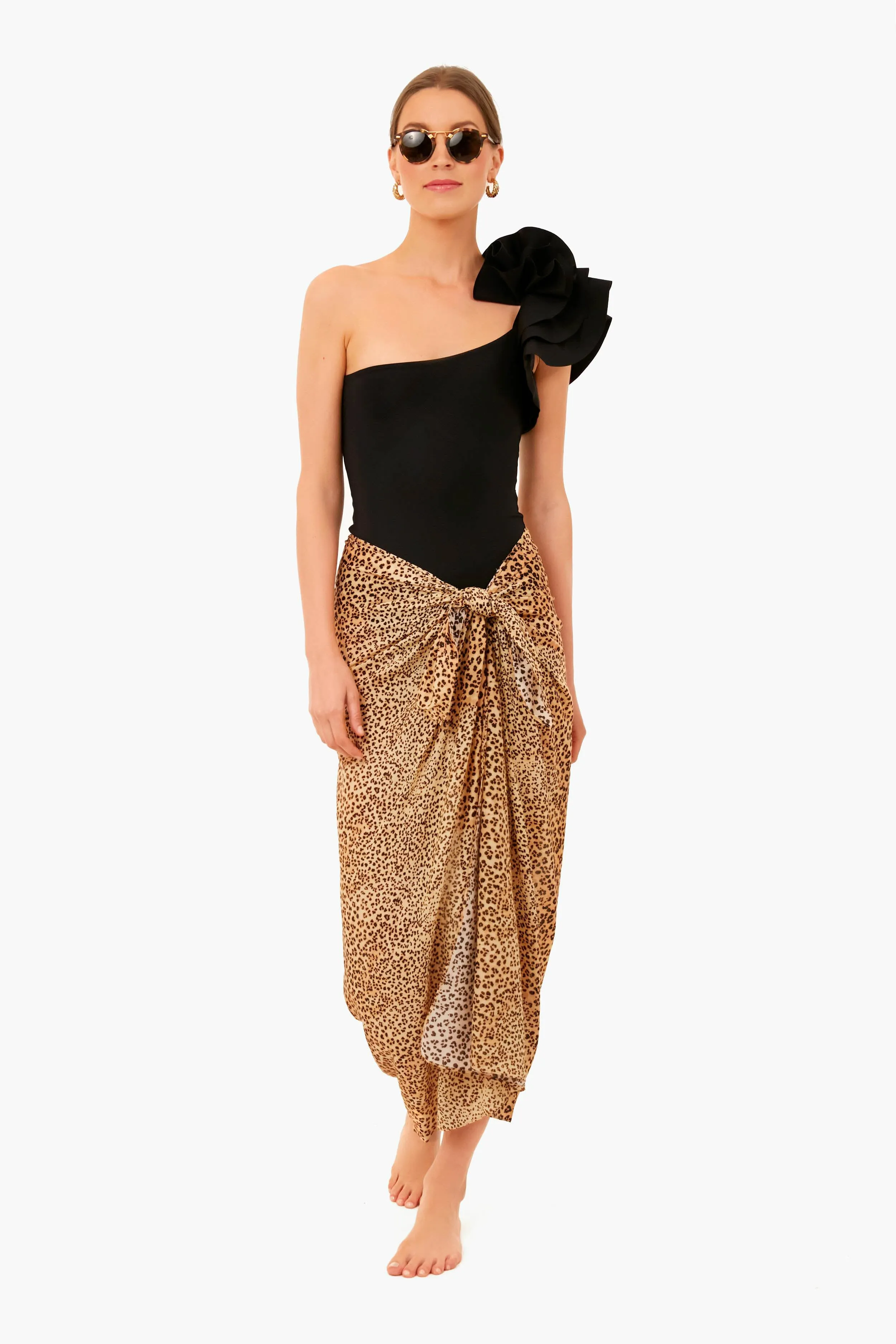 Matte Tokyo Tortoise Polarized 24K St Louis Sunglasses sold by Tuckernuck product image thumbnail 2