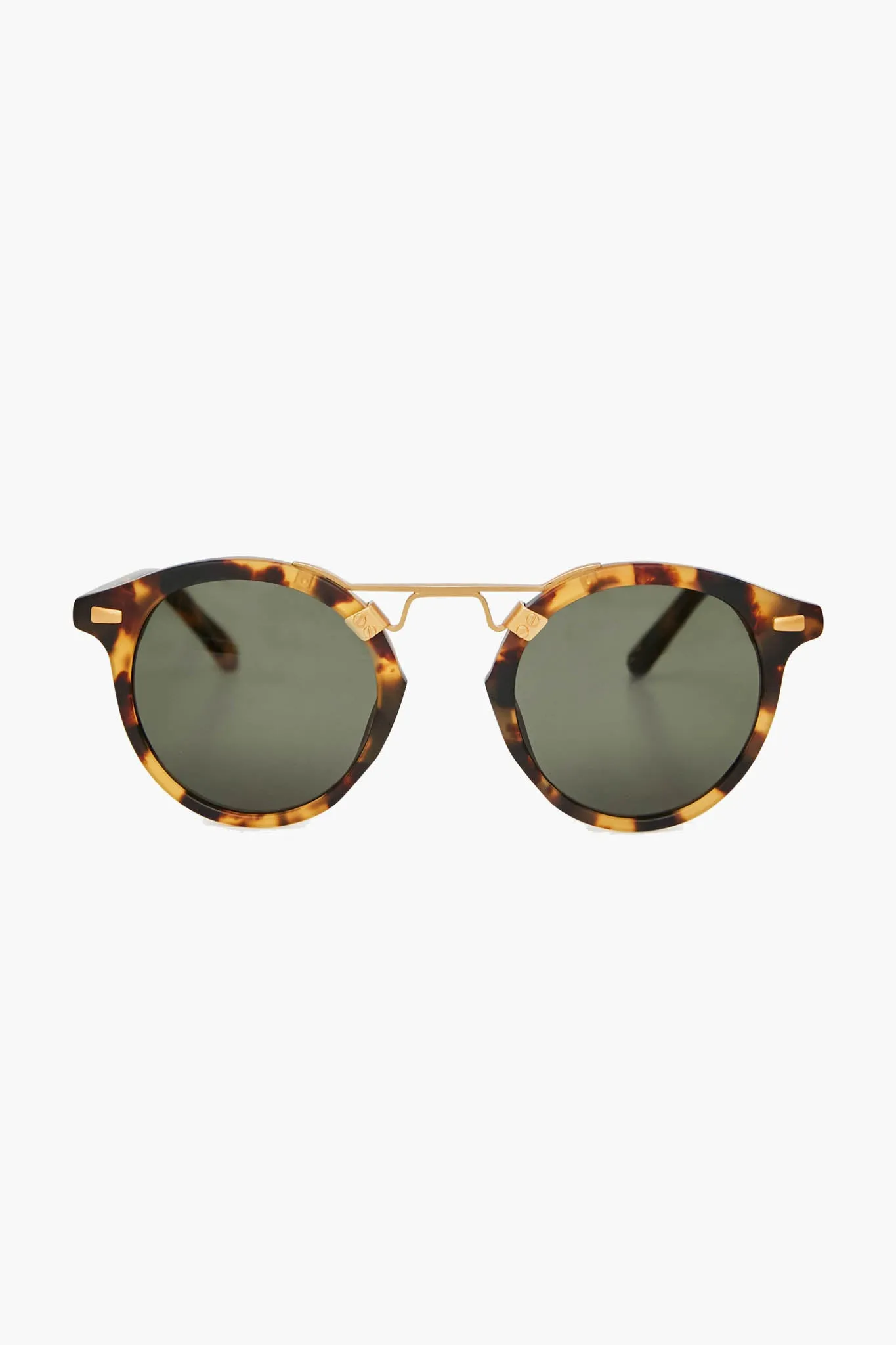 Matte Tokyo Tortoise Polarized 24K St Louis Sunglasses sold by Tuckernuck product image thumbnail 3