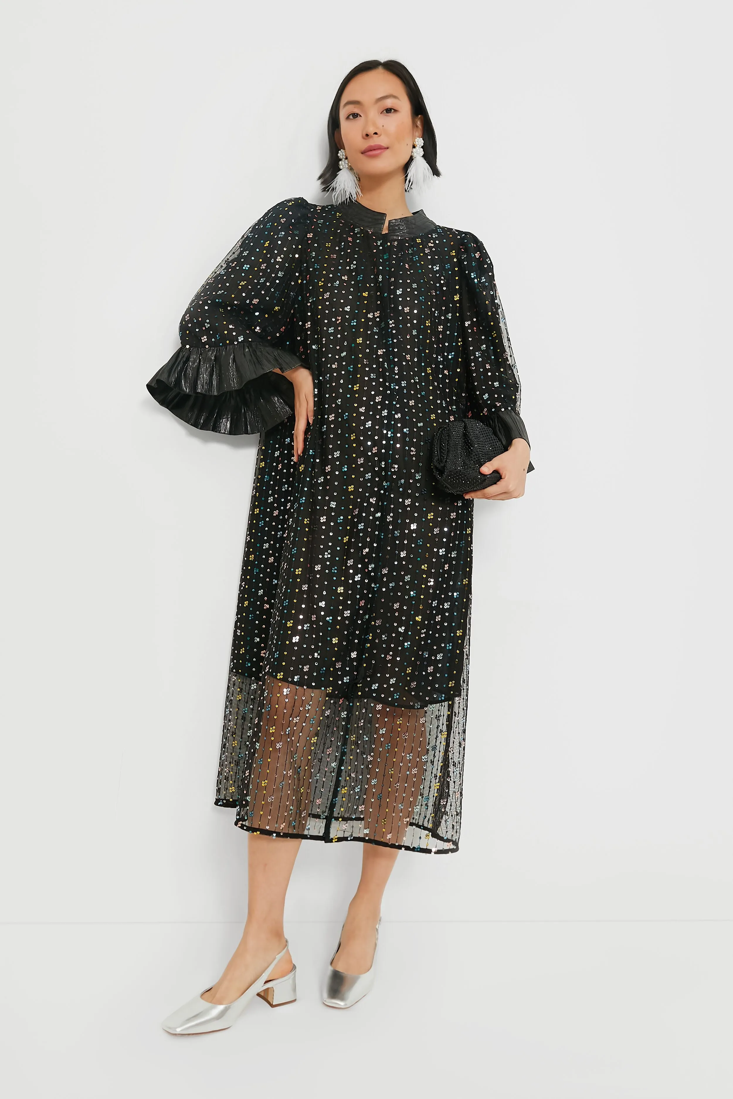 White Feather Nicole Earrings sold by Tuckernuck product image thumbnail 3