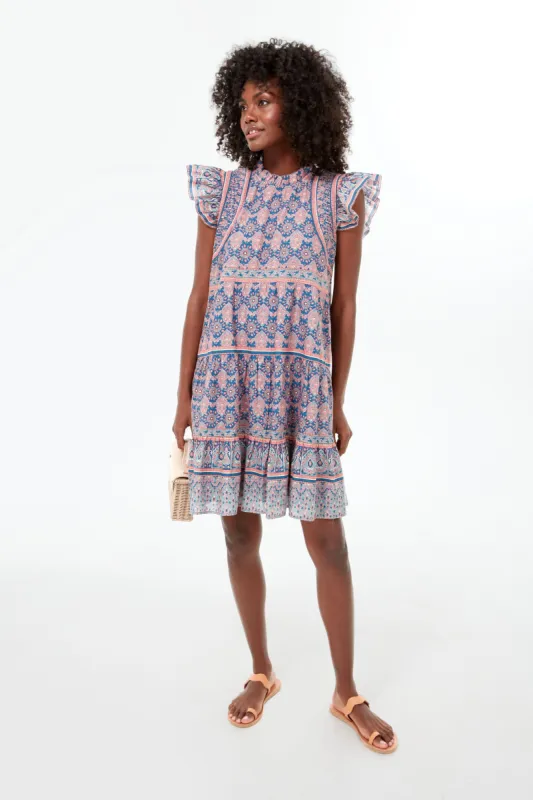 Exclusive Lilac Parker Print Border Tunic Dress sold by Tuckernuck